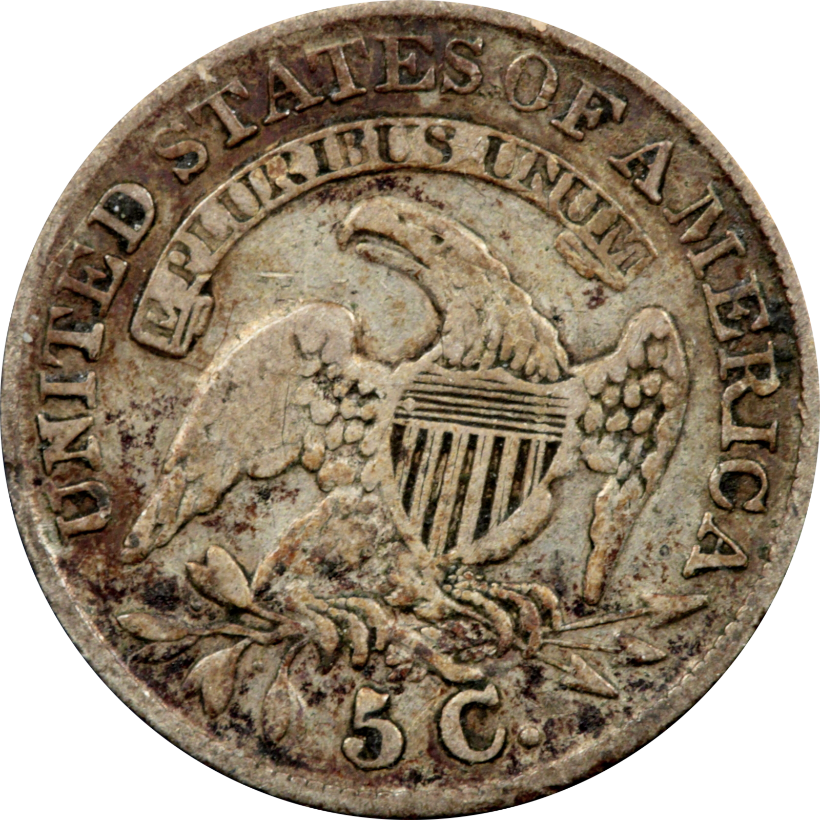 1834 LM-5 VF25 Raw Reverse