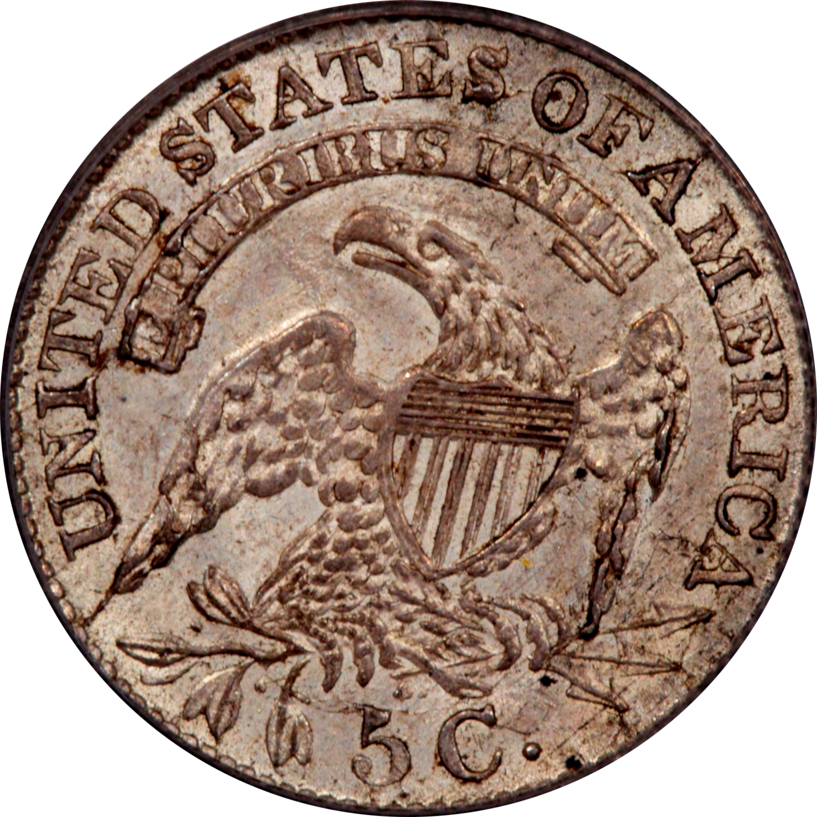 1835 LM-1 MS63 PCGS-CAC 13492029 Reverse