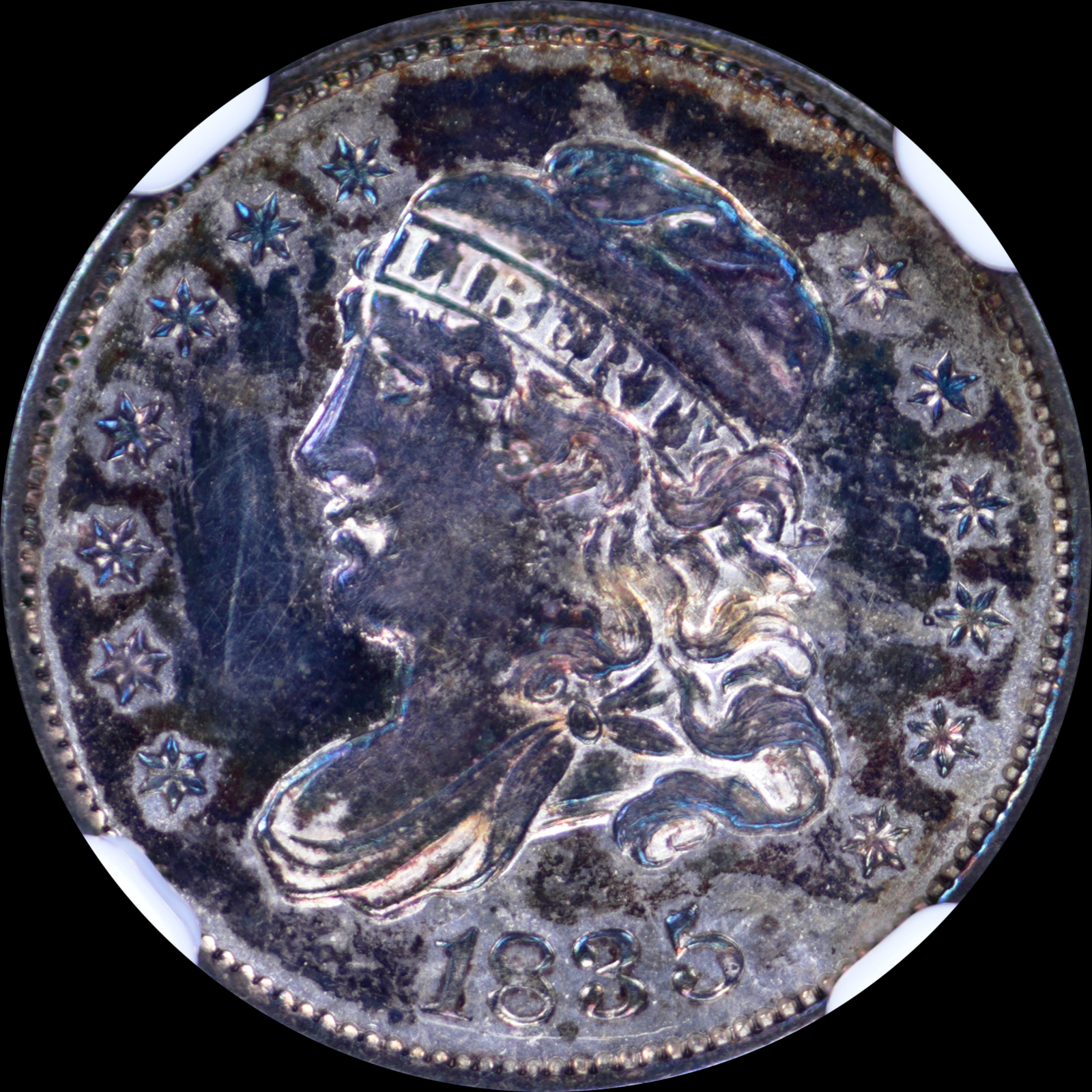 1835 LM-1 MS64 NGC-CAC 3659209-001 Obverse