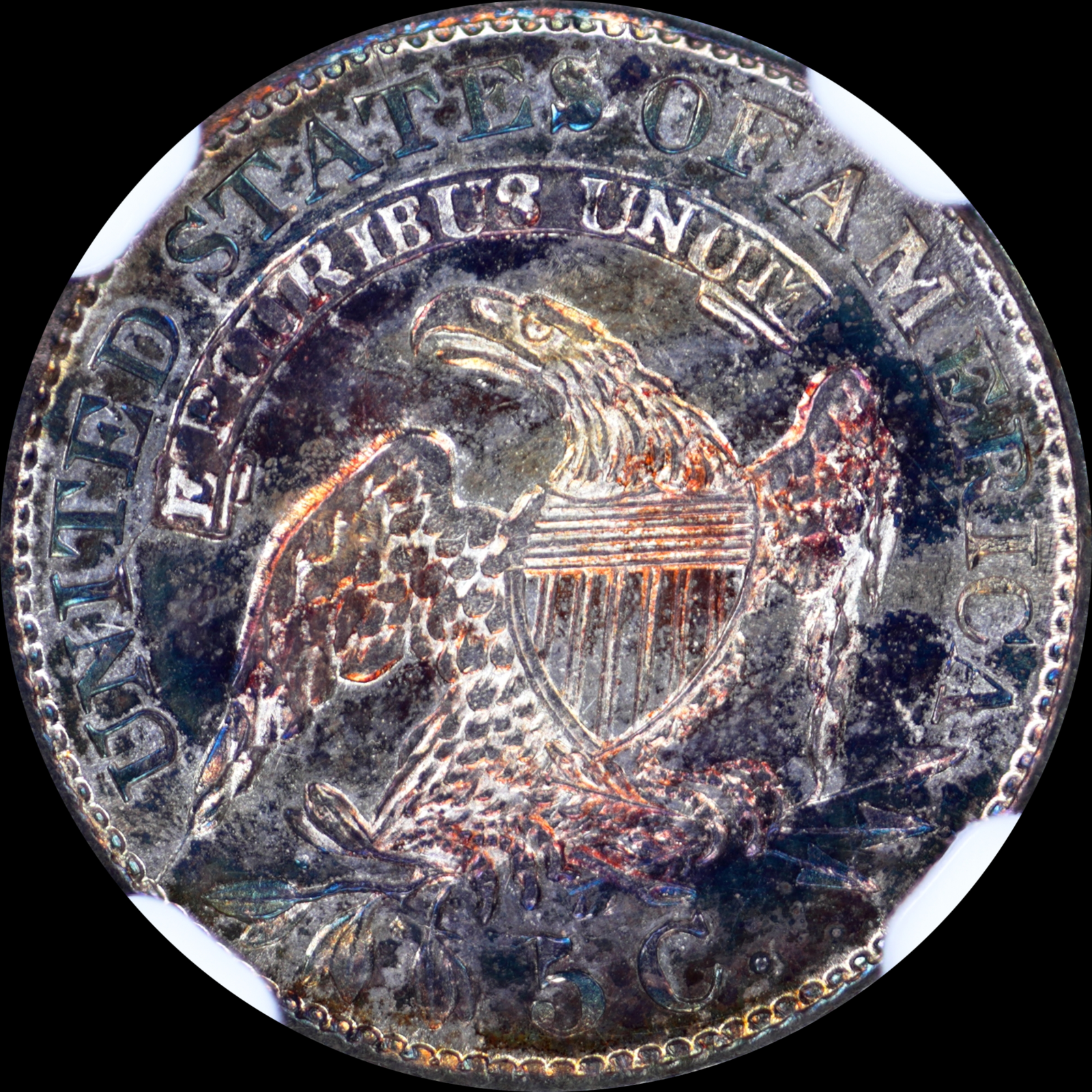 1835 LM-1 MS64 NGC-CAC 3659209-001 Reverse