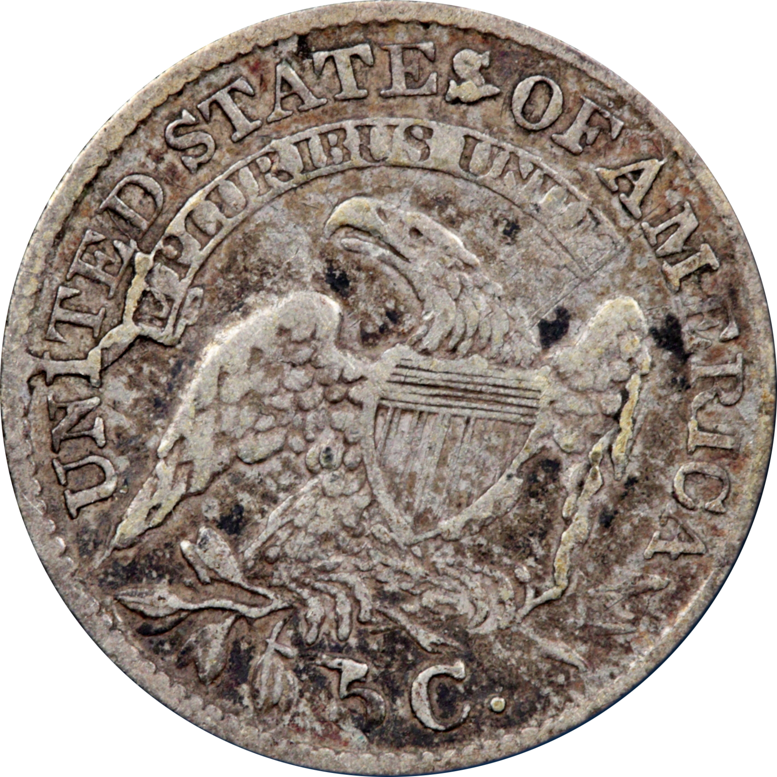 1835 LM-1 VF25 Raw LDS Reverse