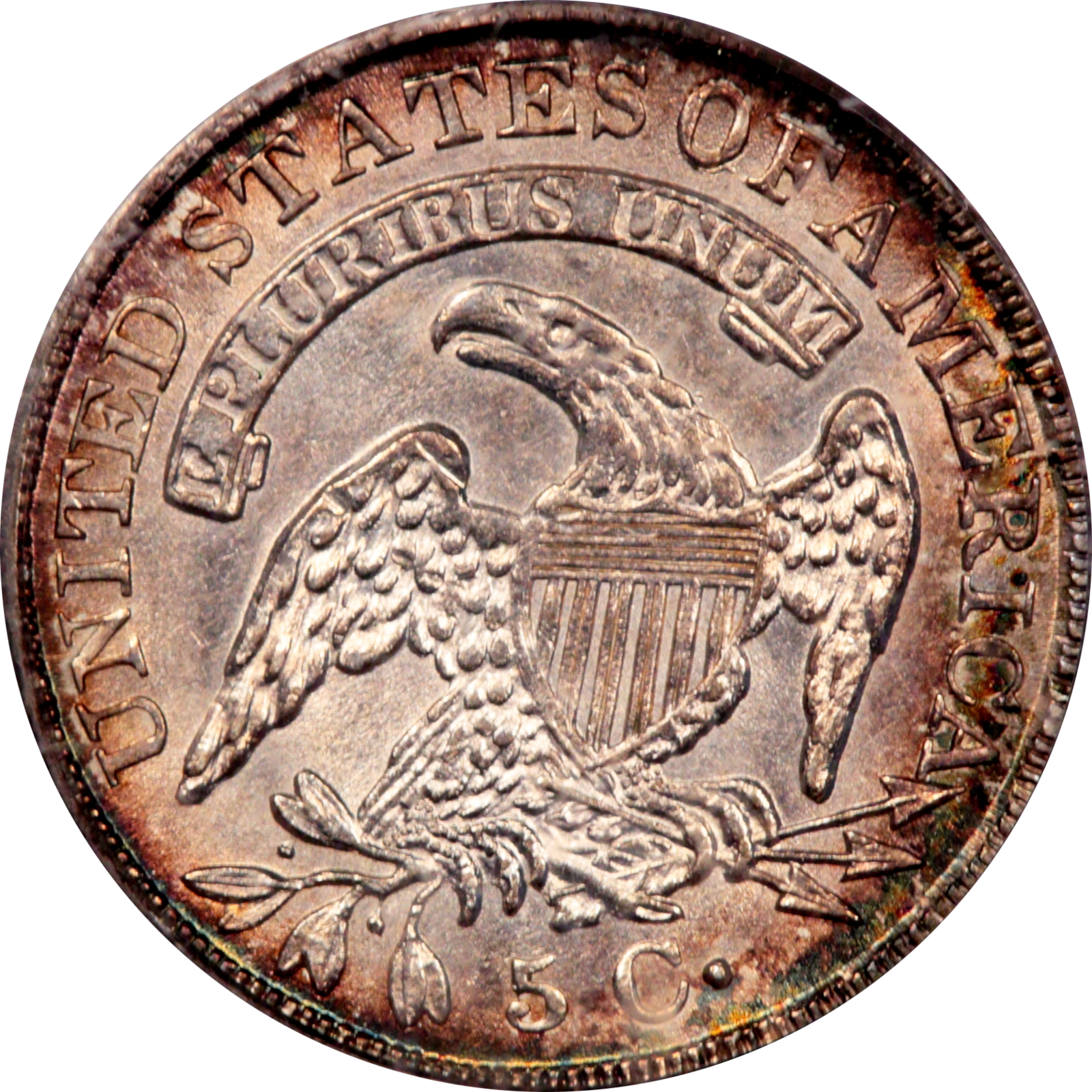 1835 LM-11 MS62 PCGS 21606941 Reverse