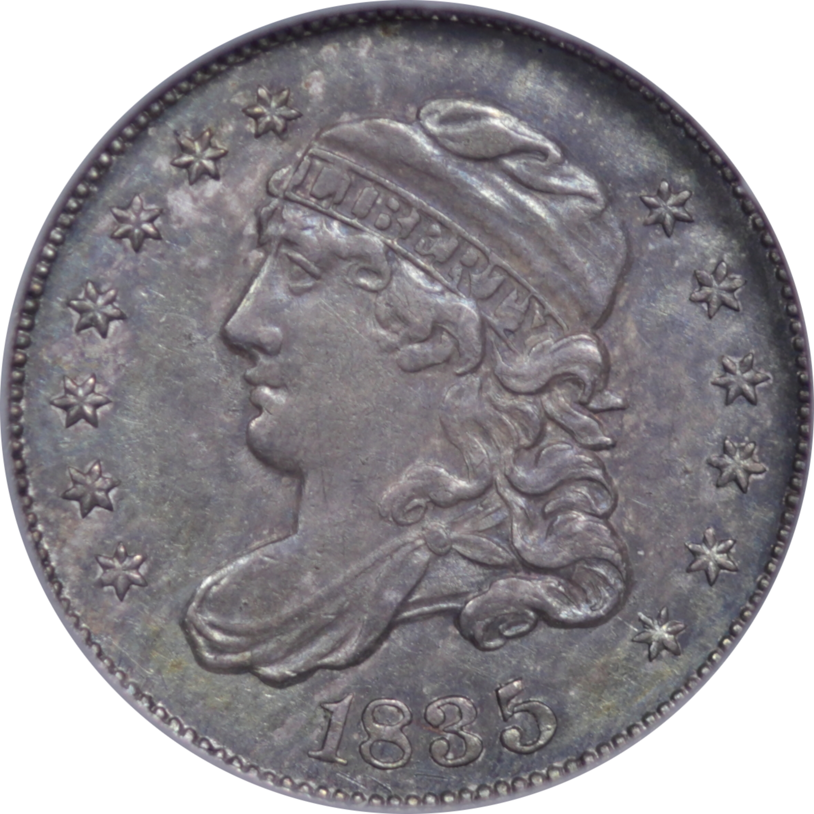 1835 LM-2 AU55 ICG 1139440701 Obverse