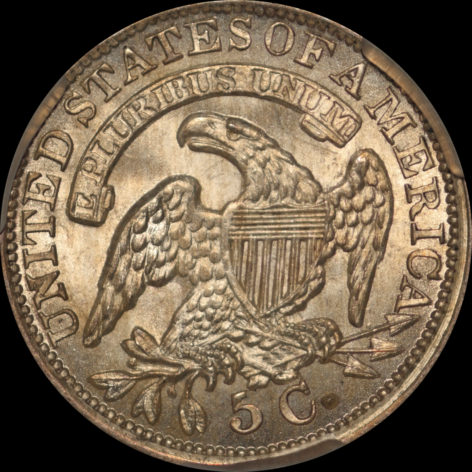 1835 LM-4 MS65+ CACG 198342303 Reverse