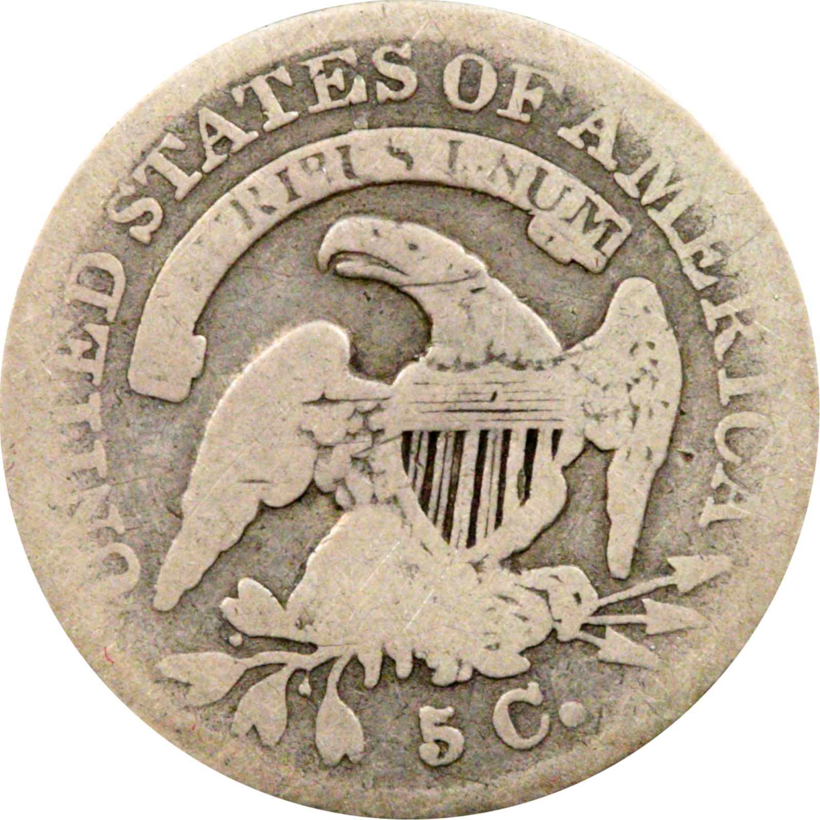 1835 LM-5.2 G4 Raw Obv Cud Reverse