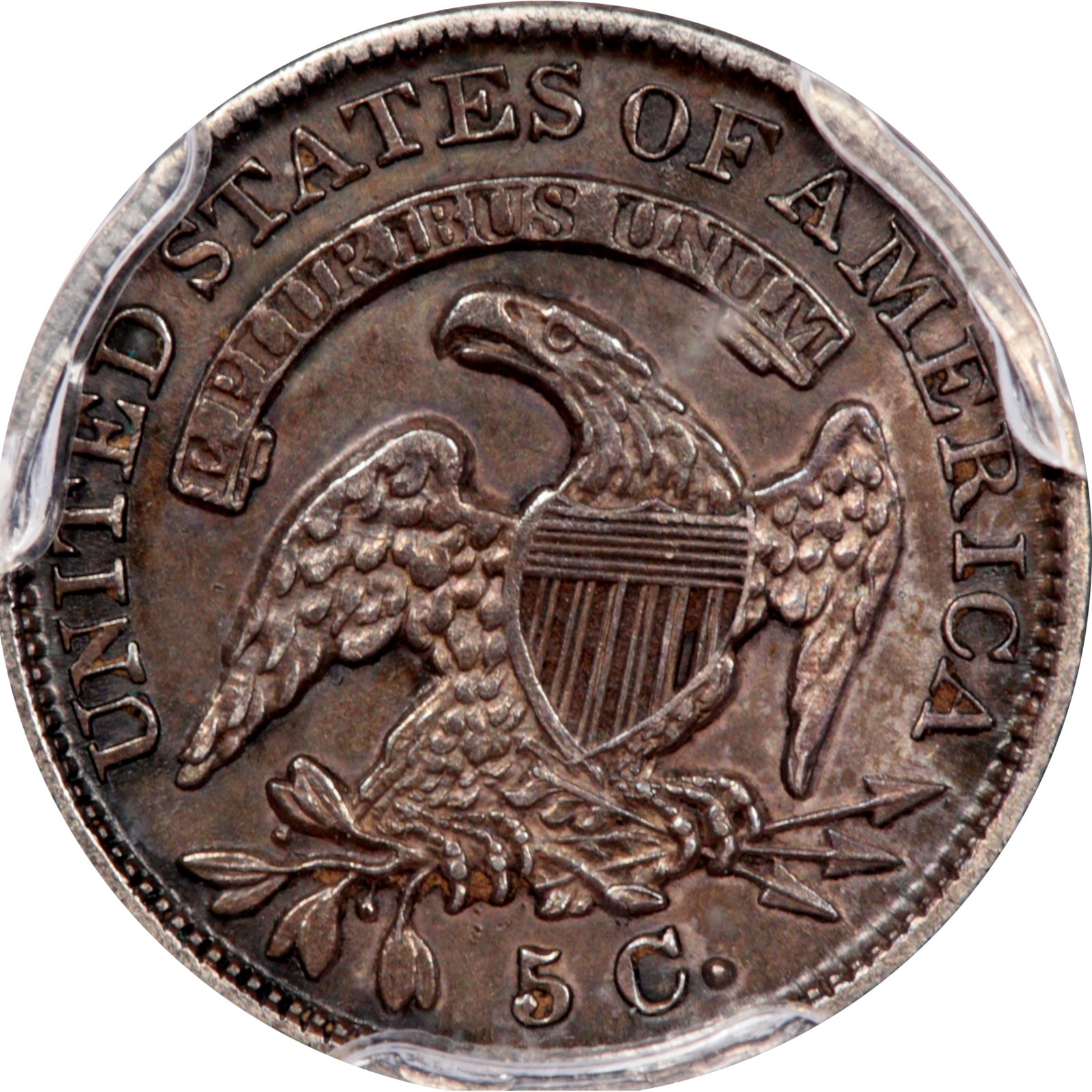 1835 LM-6 AU55 PCGS 35827305 Reverse