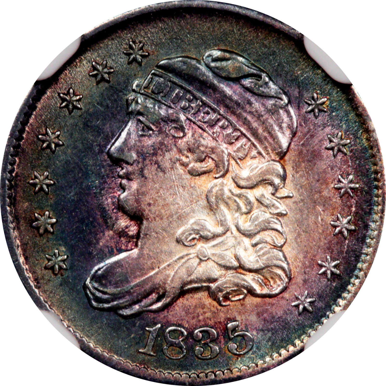 1835 LM-7 MS62 PCGS 43565404 Obverse