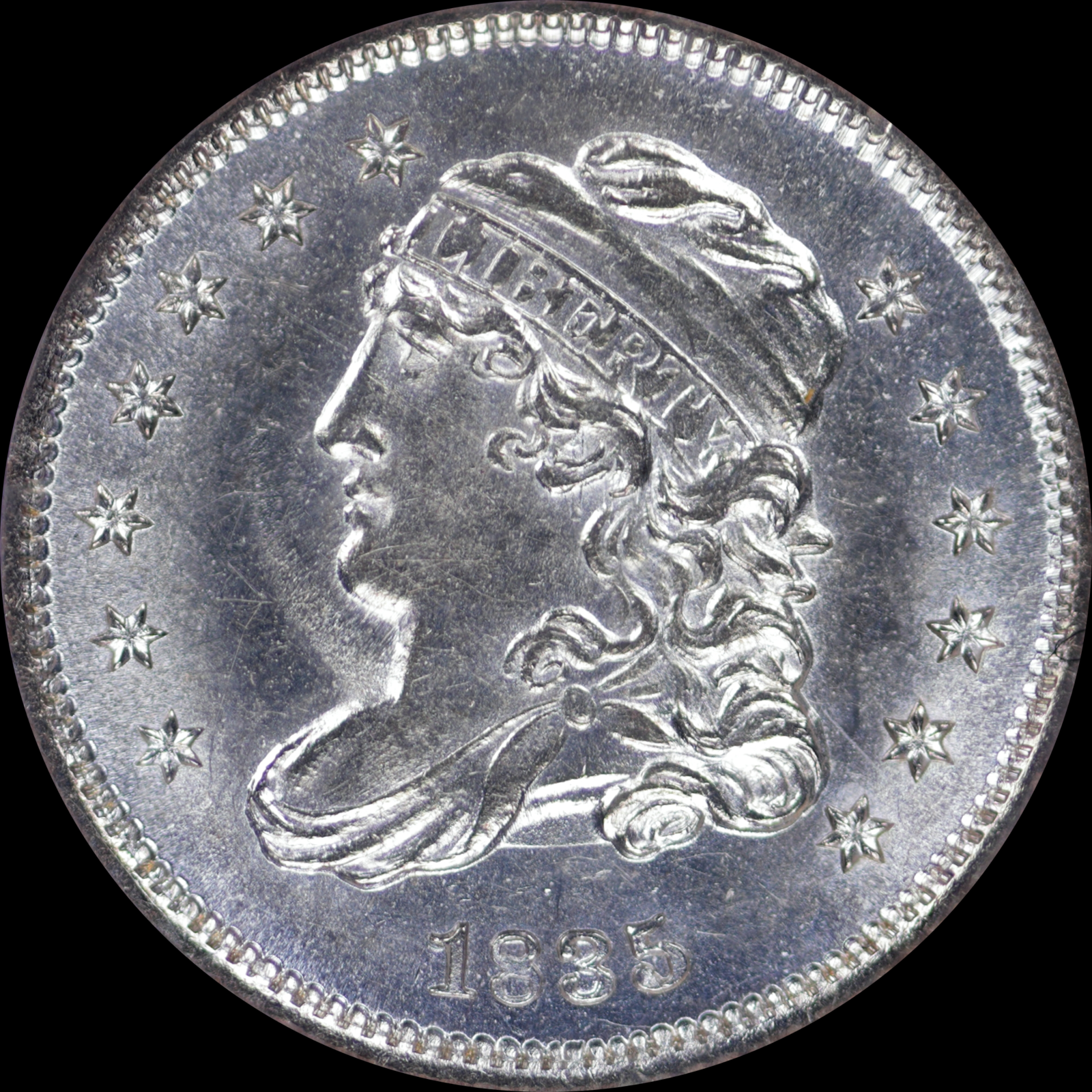 1835 LM-8.2 MS64 NGC 1827142-002 Obverse