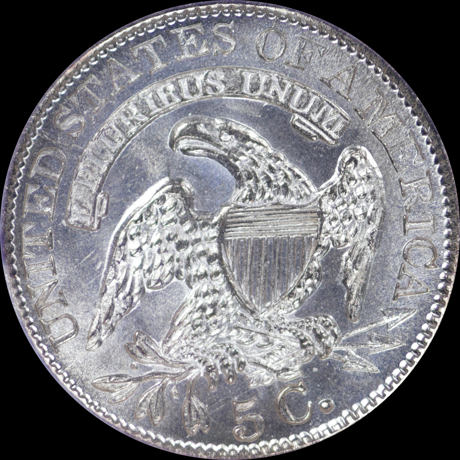 1835 LM-8.2 MS64 NGC 1827142-002 Reverse