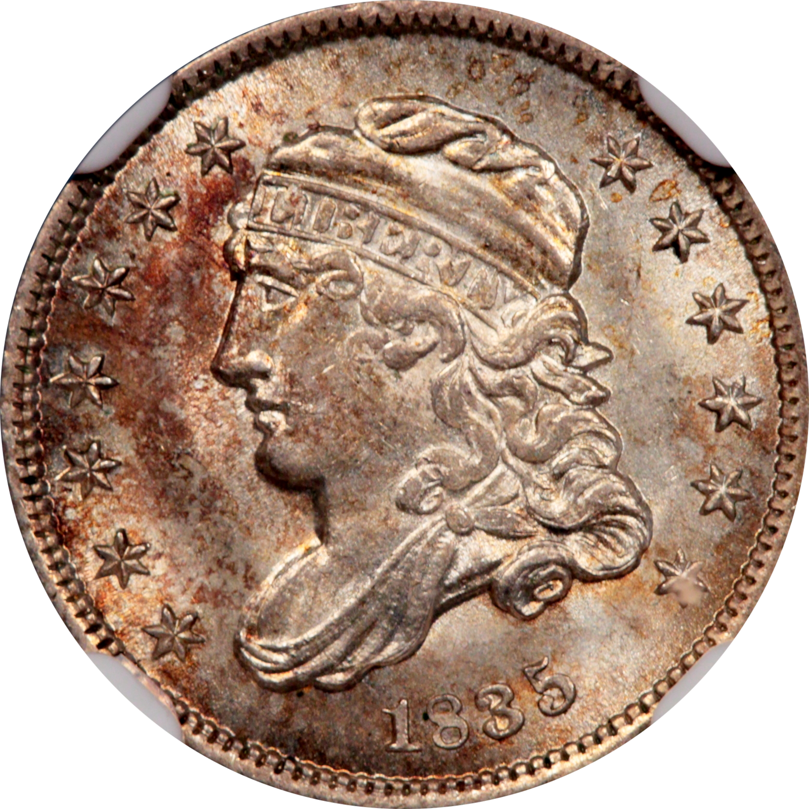 1835 LM-9.1 MS65 PCGS 43565405 Obverse
