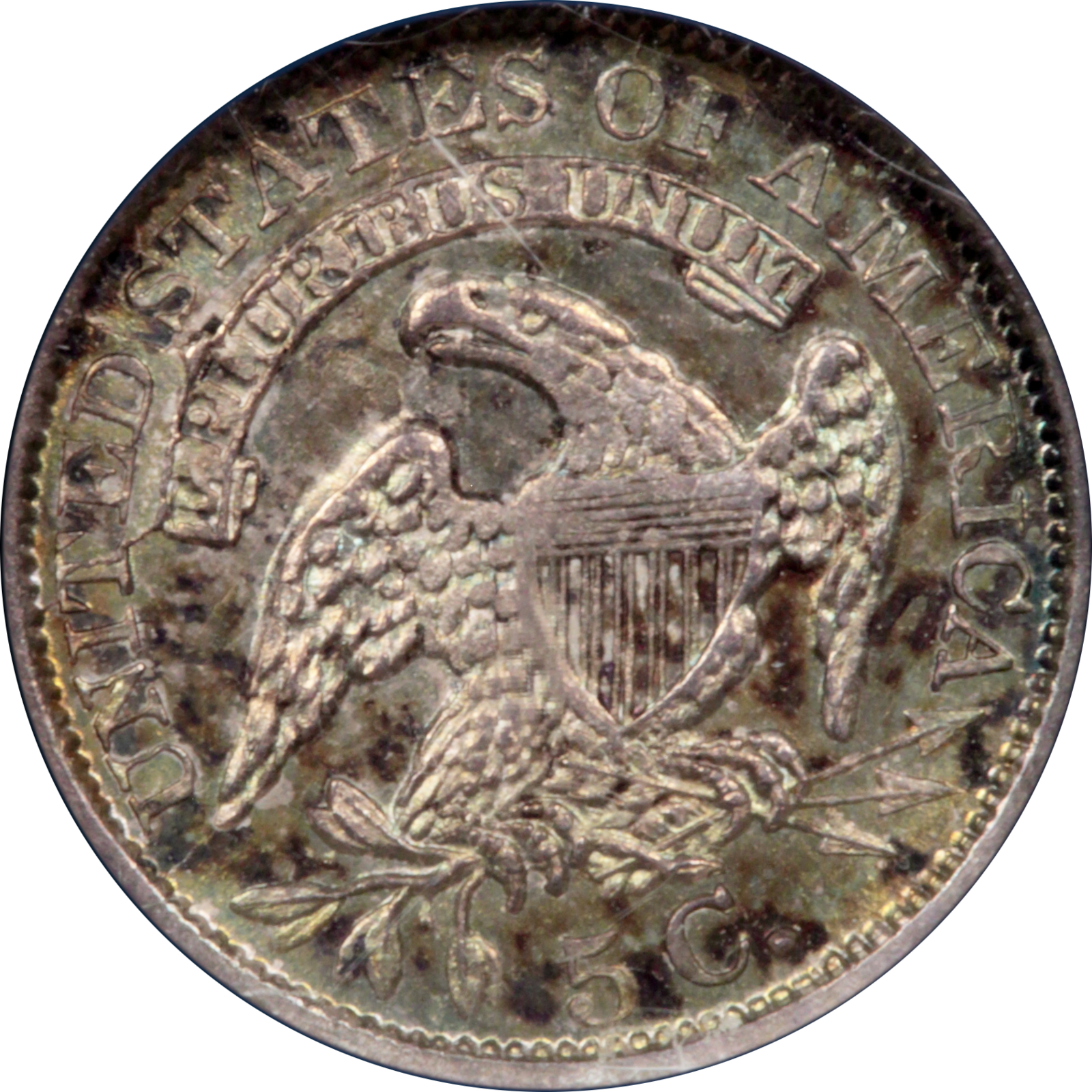 1835 LM-9.2 MS62 PCGS 46566657 Reverse