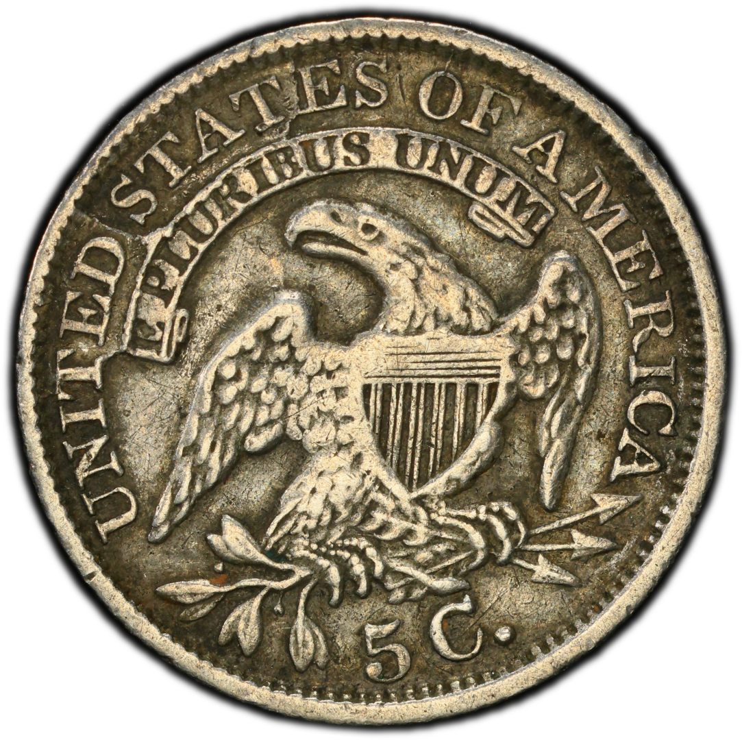 1835 LM-9.2 VF30 Details Scratched PCGS 50619048 TV Reverse