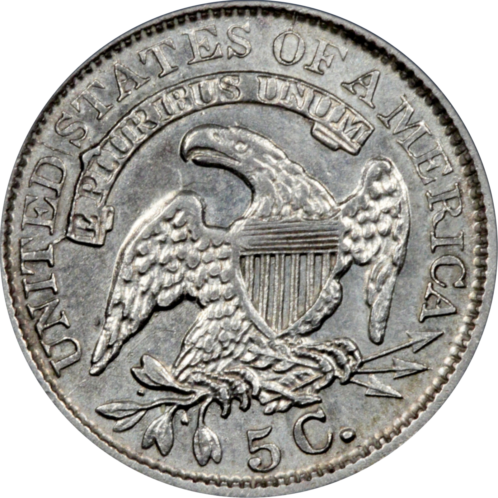 1836 LM-1.1 AU50 Raw Reverse