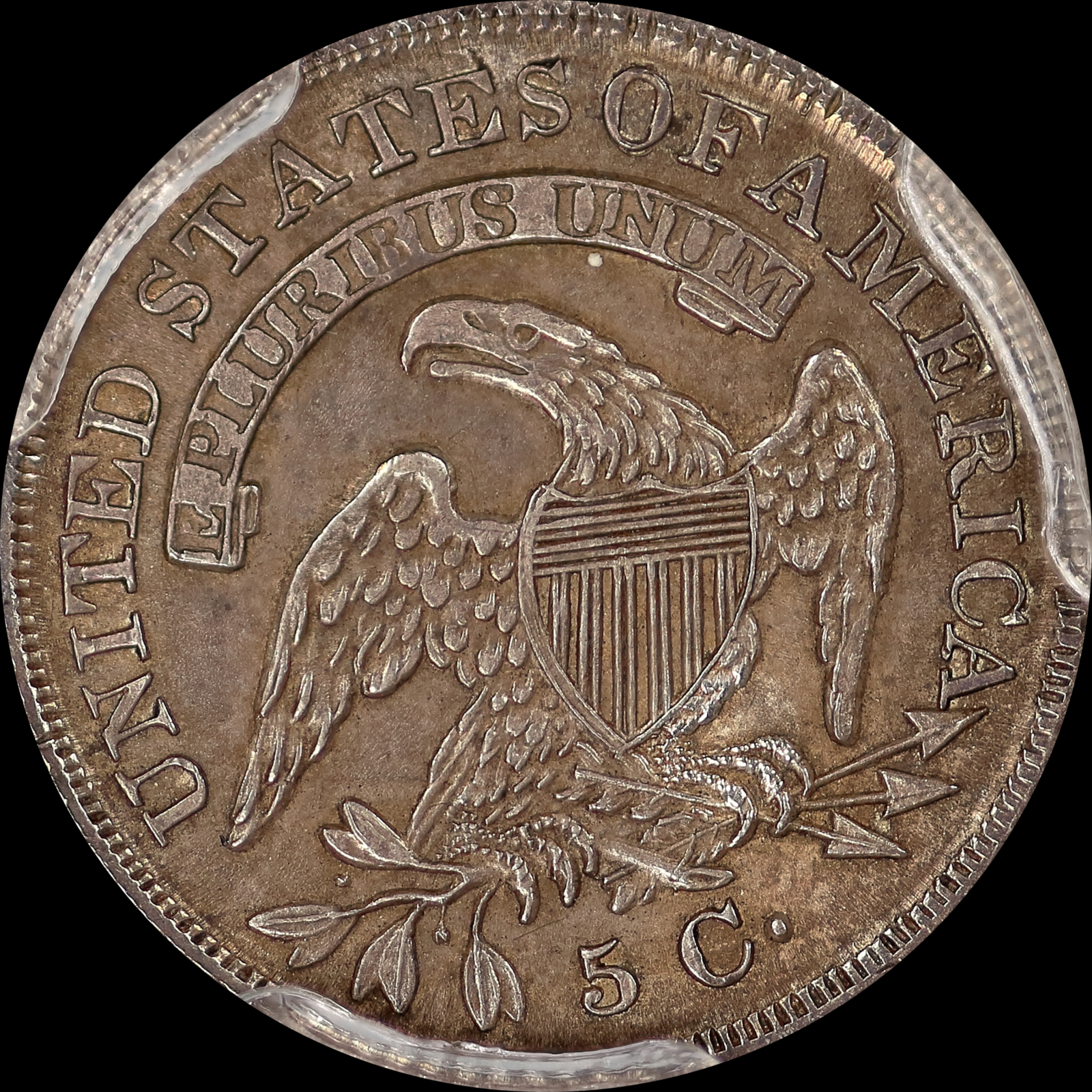 1836 LM-2 AU58 PCGS 51135582 Reverse