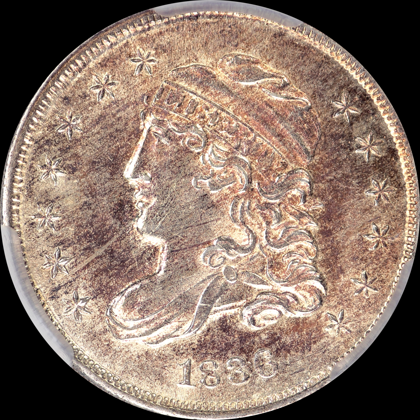 1836 LM-7 MS63 CACG 436562640 Obverse