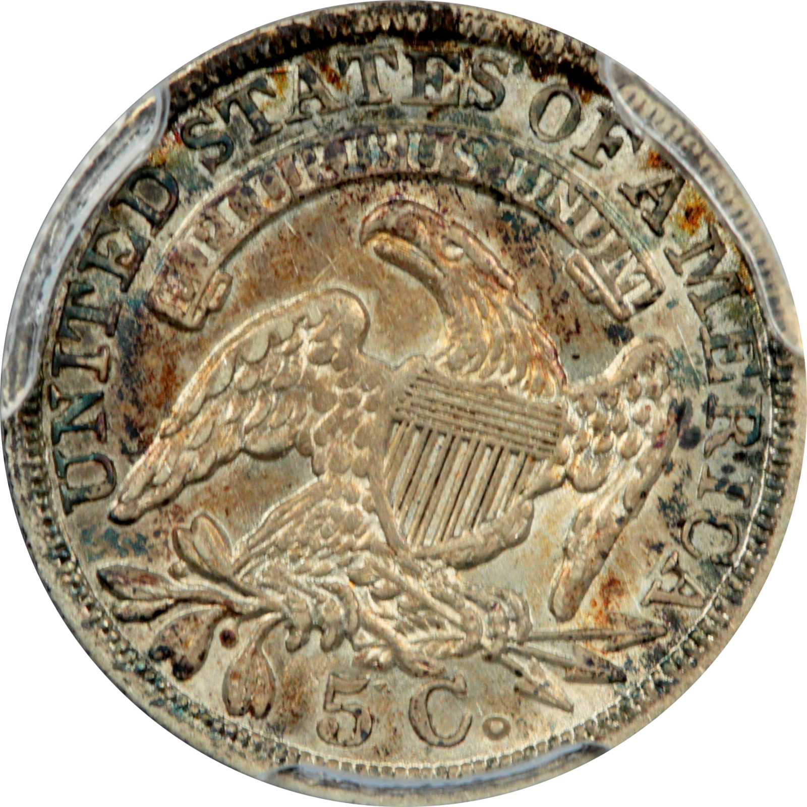 1837 LM-1 AU58+ PCGS 37113212 Reverse
