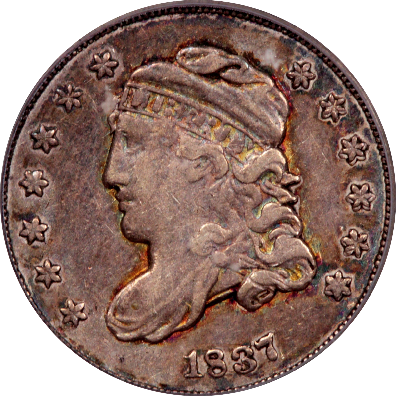 1837 LM-3 XF45 PCGS 12260702 Obverse
