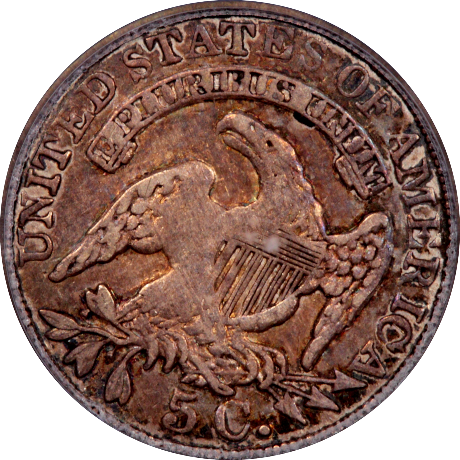 1837 LM-3 XF45 PCGS 12260702 Reverse