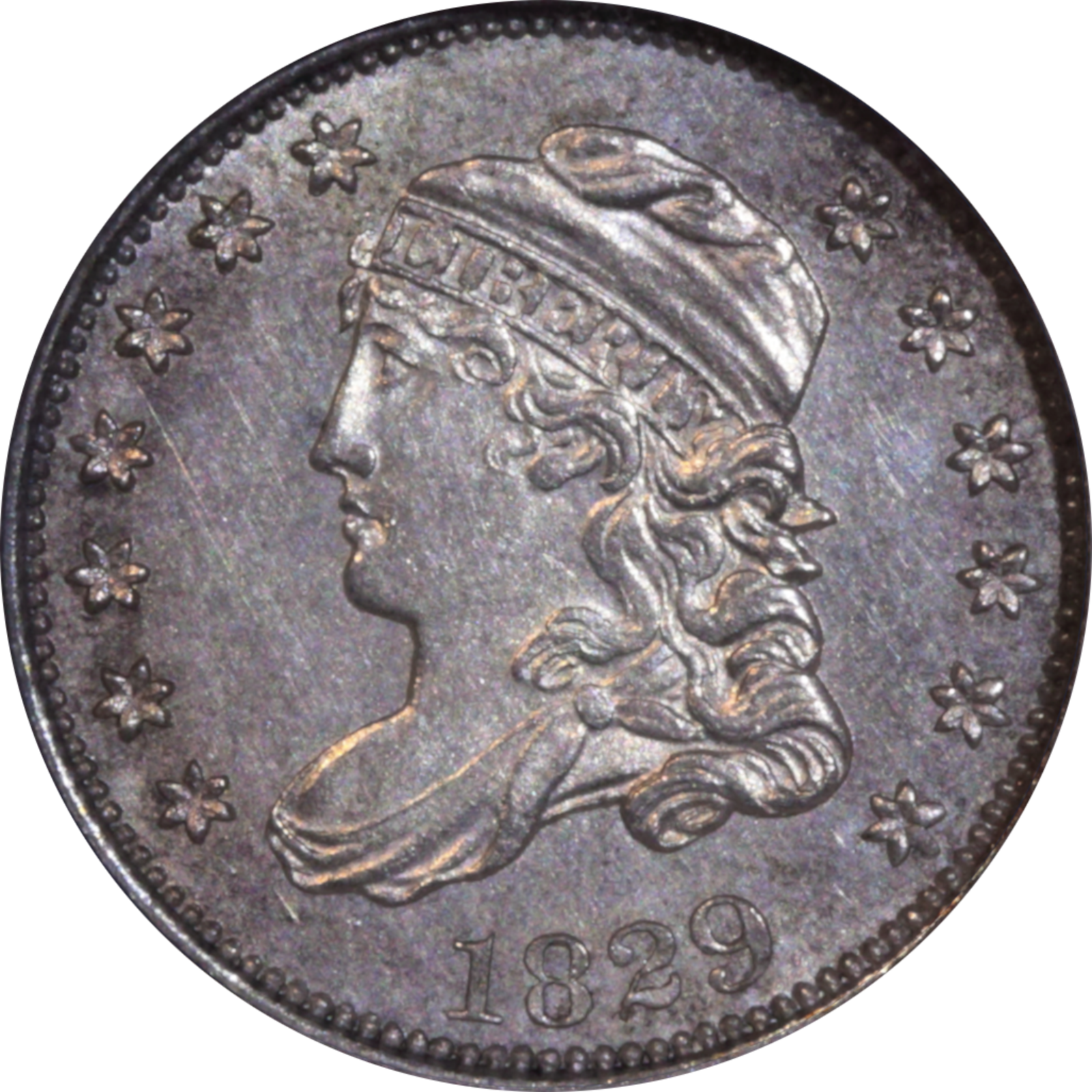 1829 LM-1 MS63 NGC Obverse