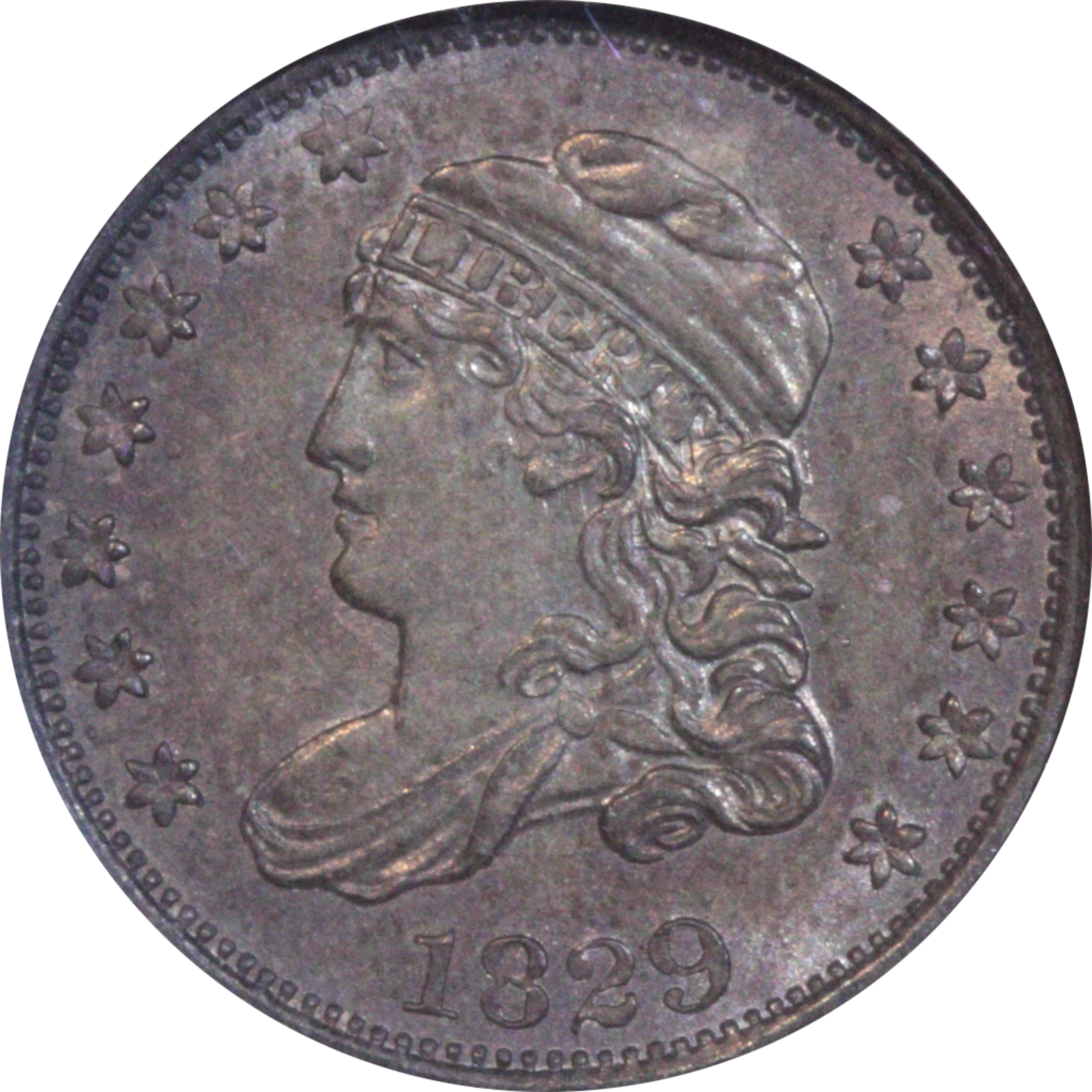 1829 LM-13.2 MS63 NGC Obverse