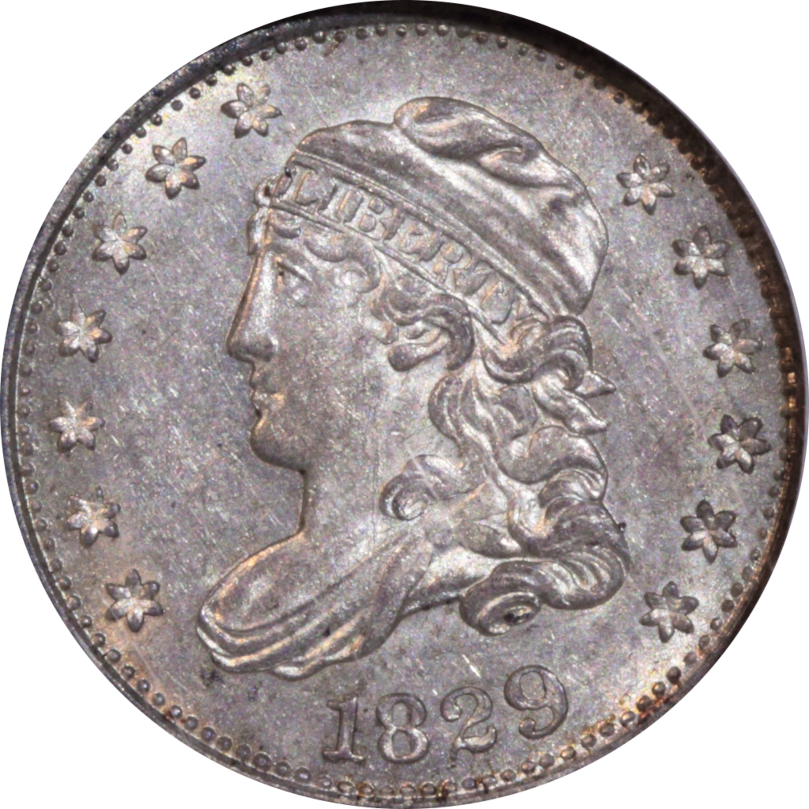 1829 LM-15.1 MS61 NGC Obverse