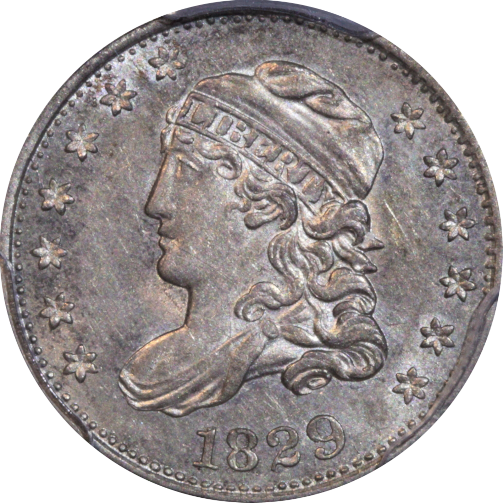 1829 LM-15.2 MS62 PCGS Obverse