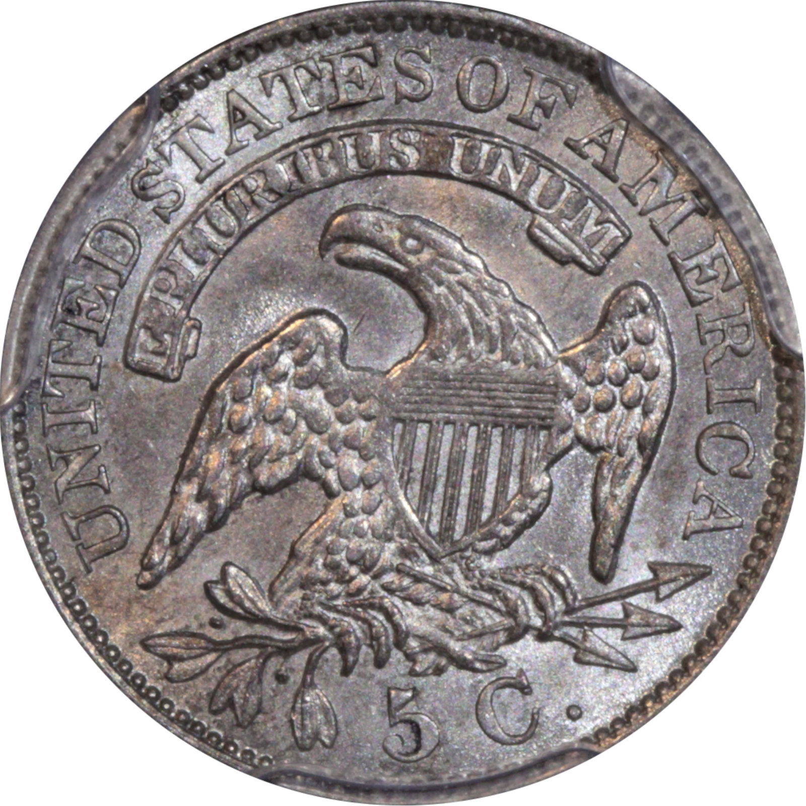 1829 LM-15.2 MS62 PCGS Reverse