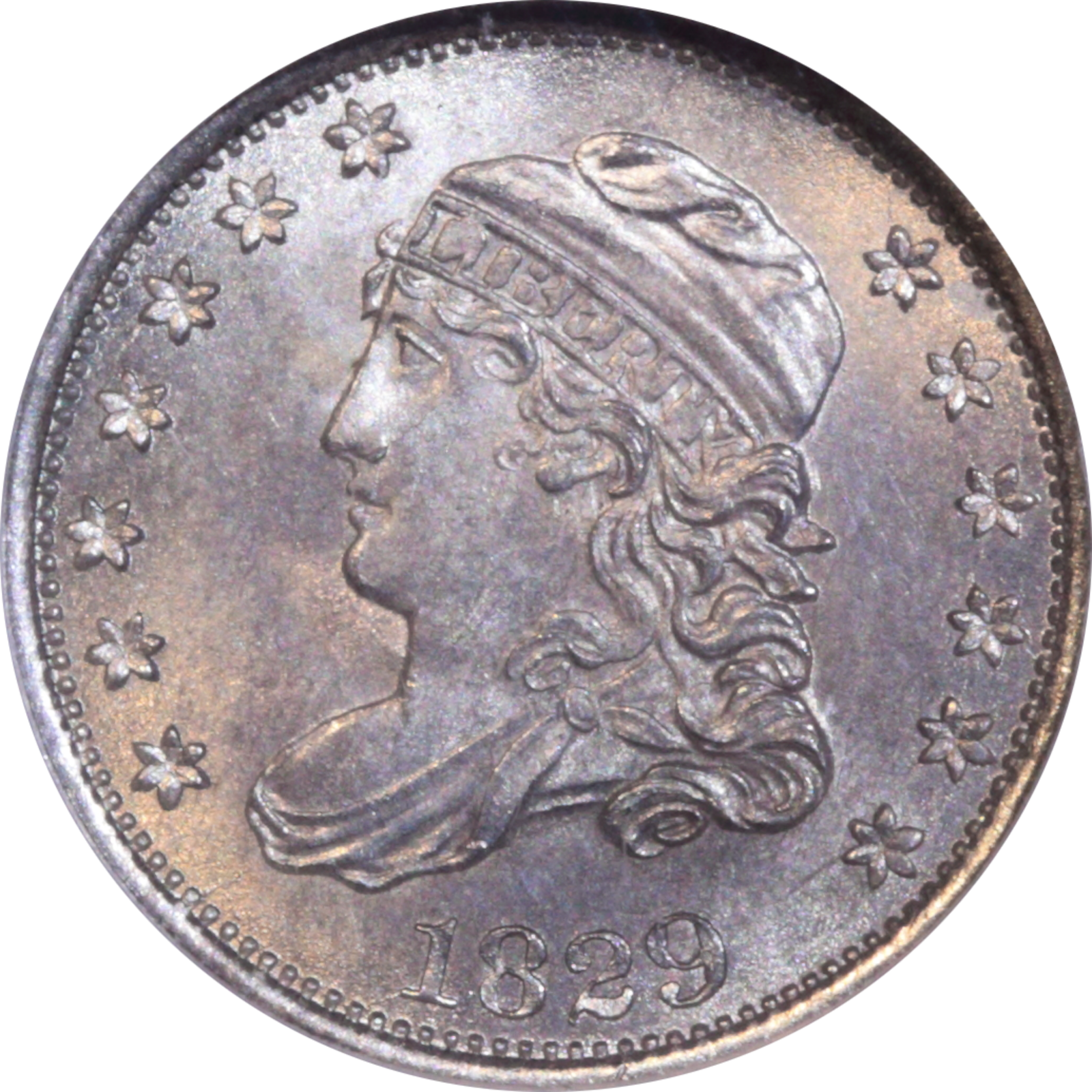 1829 LM-16.1 MS64 NGC Obverse