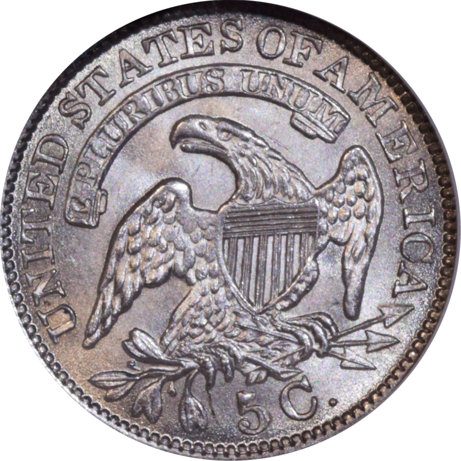 1829 LM-16.1 MS64 NGC Reverse