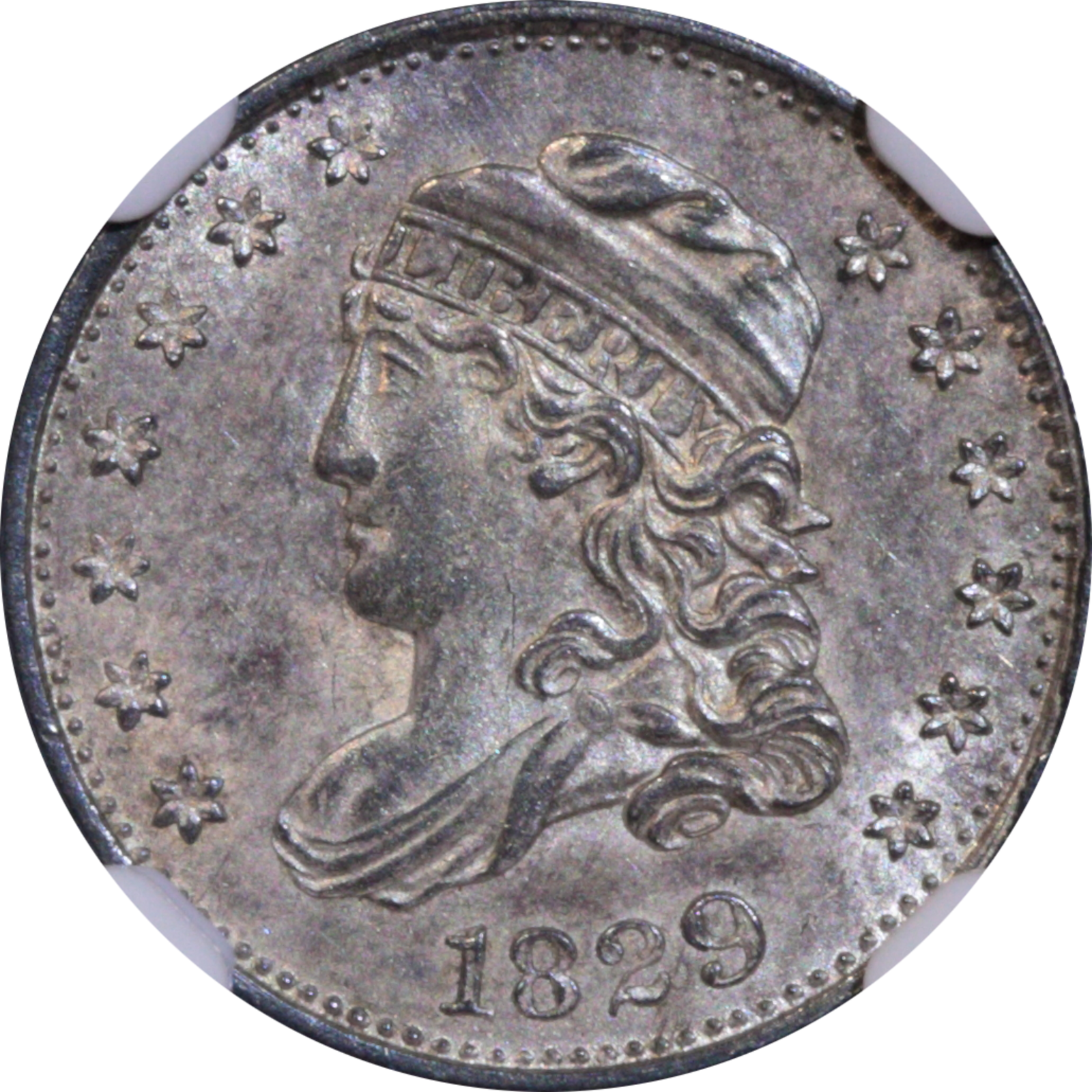 1829 LM-17 MS63 NGC Obverse