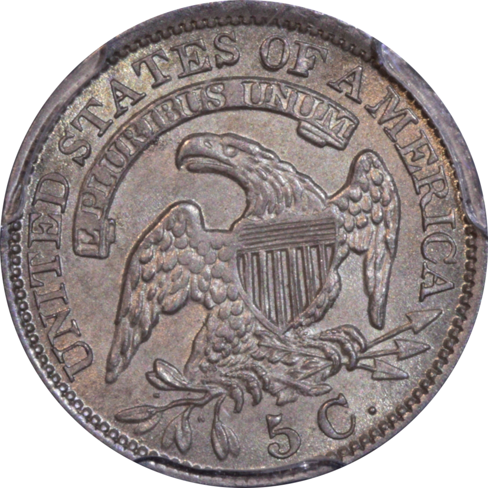 1829 LM-18 MS63 PCGS Reverse