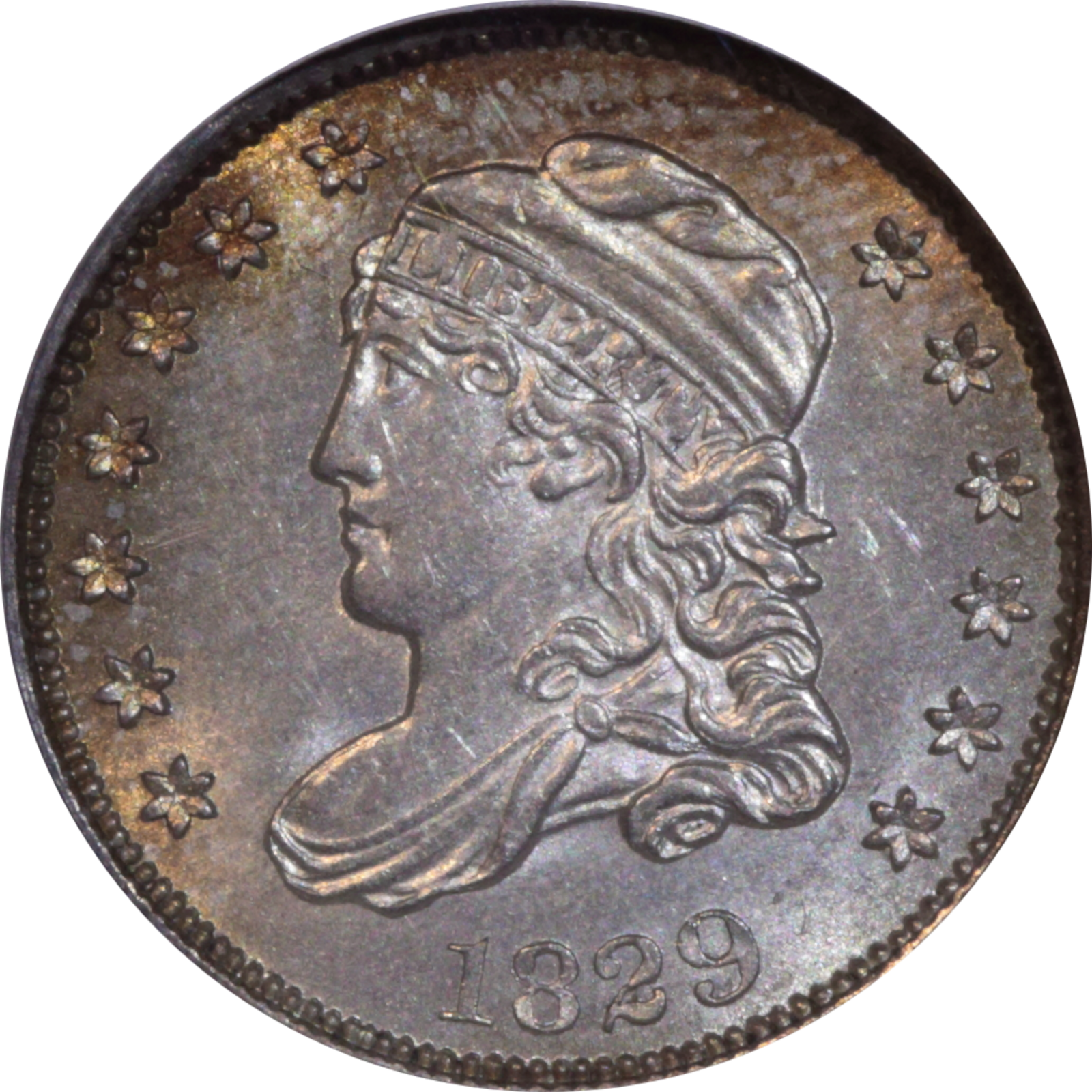 1829 LM-2 MS63 NGC Obverse