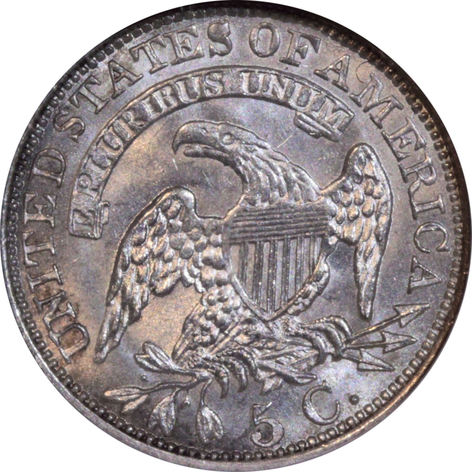 1829 LM-6.3 MS64 NGC Reverse