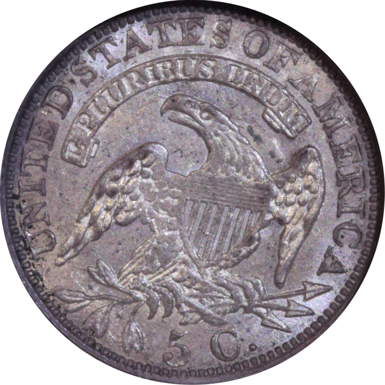 1829 LM-7.1 MS61 NGC Reverse