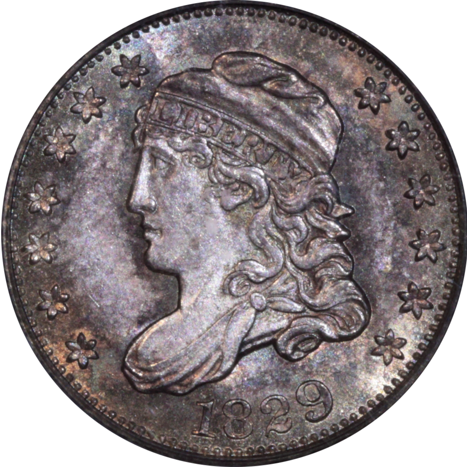 1829 LM-7.1 MS65 PCGS Obverse
