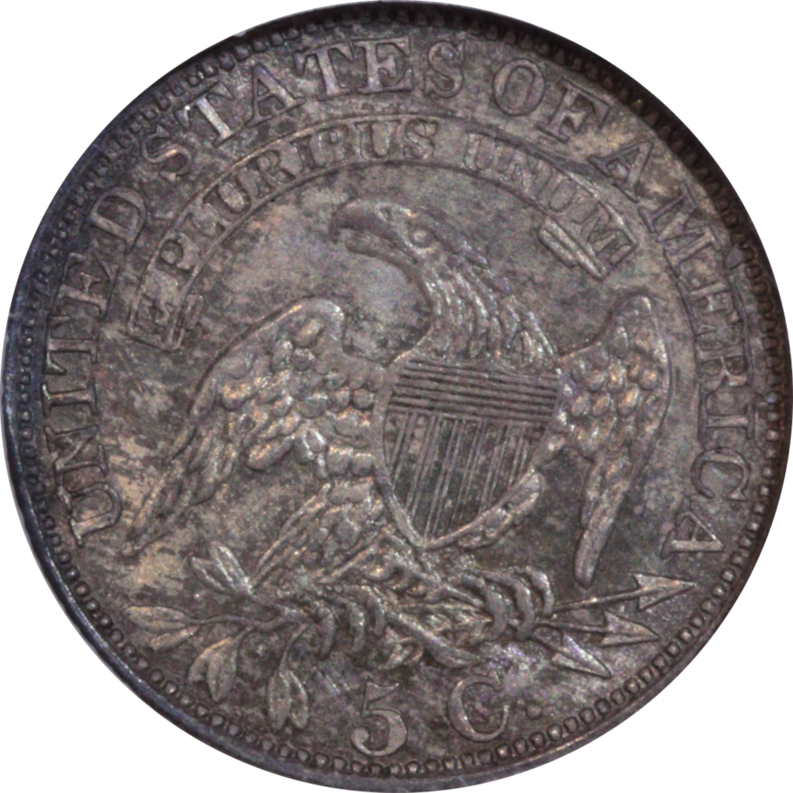 1829 LM-7.3 MS64 NGC Reverse
