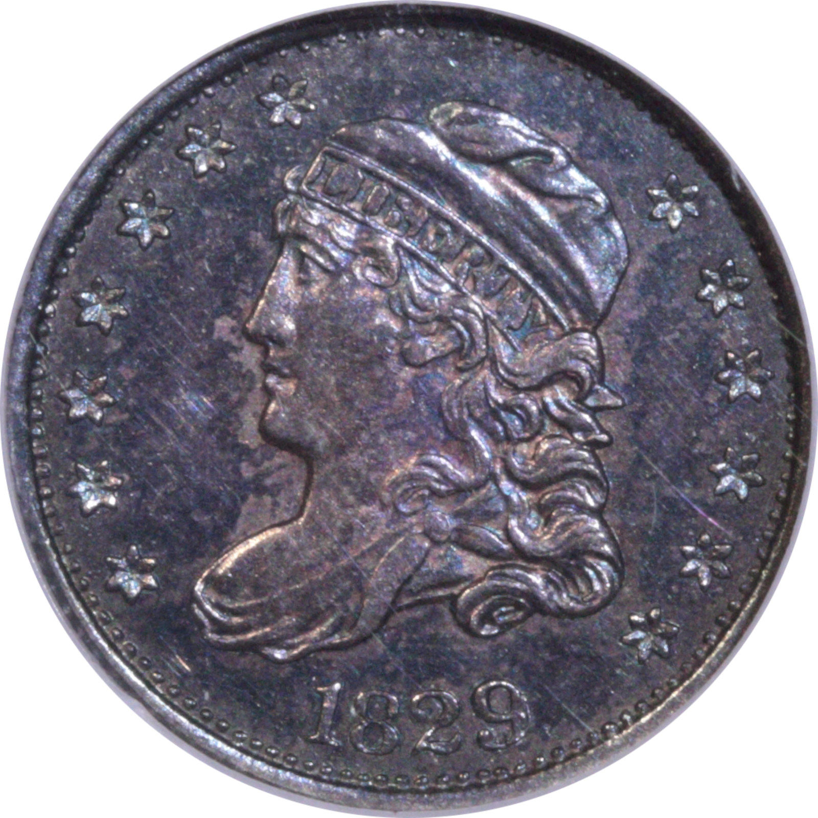 1829 LM-9 MS62 NGC 1721311-011 Obverse