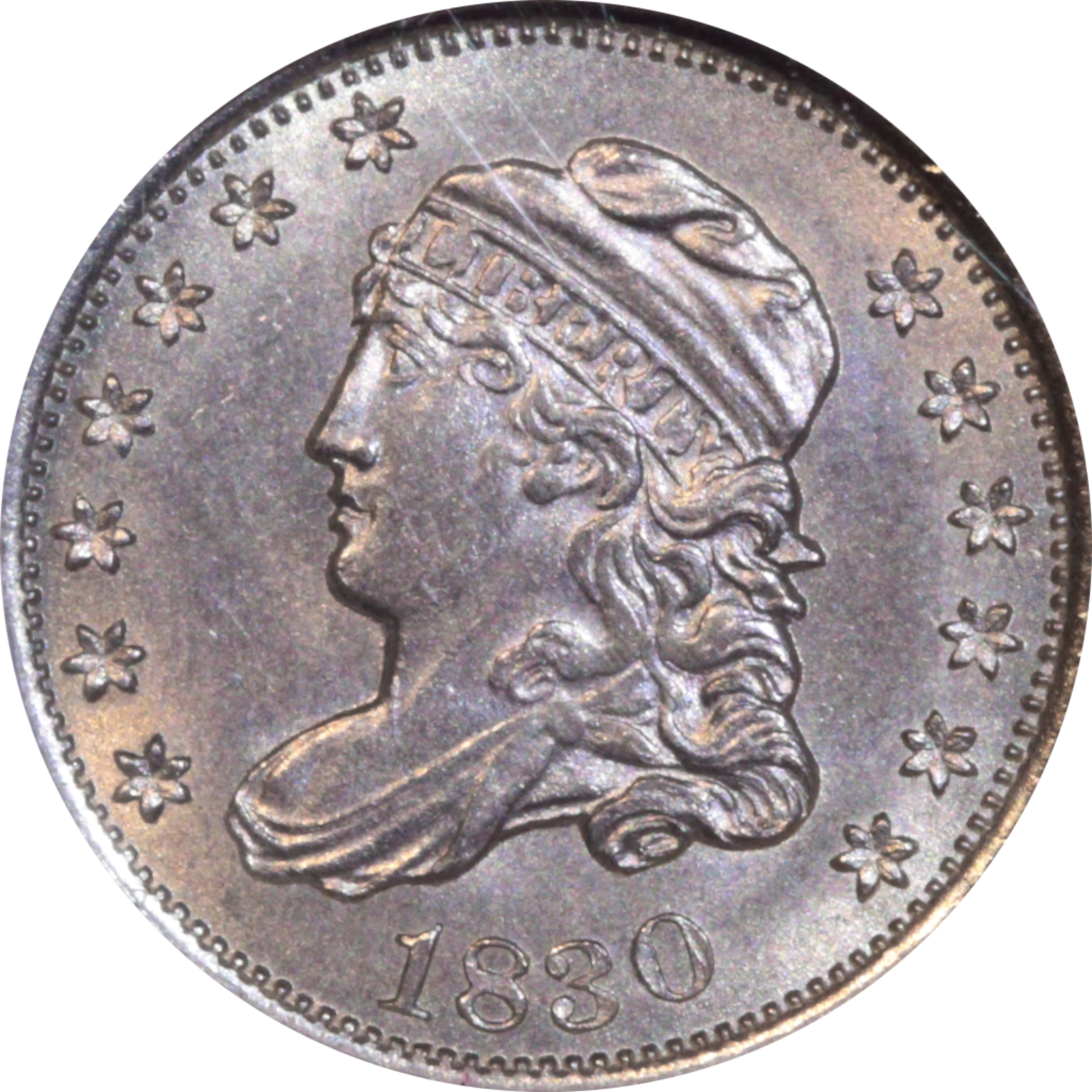 1830 LM-1.2 MS64 NGC Obverse