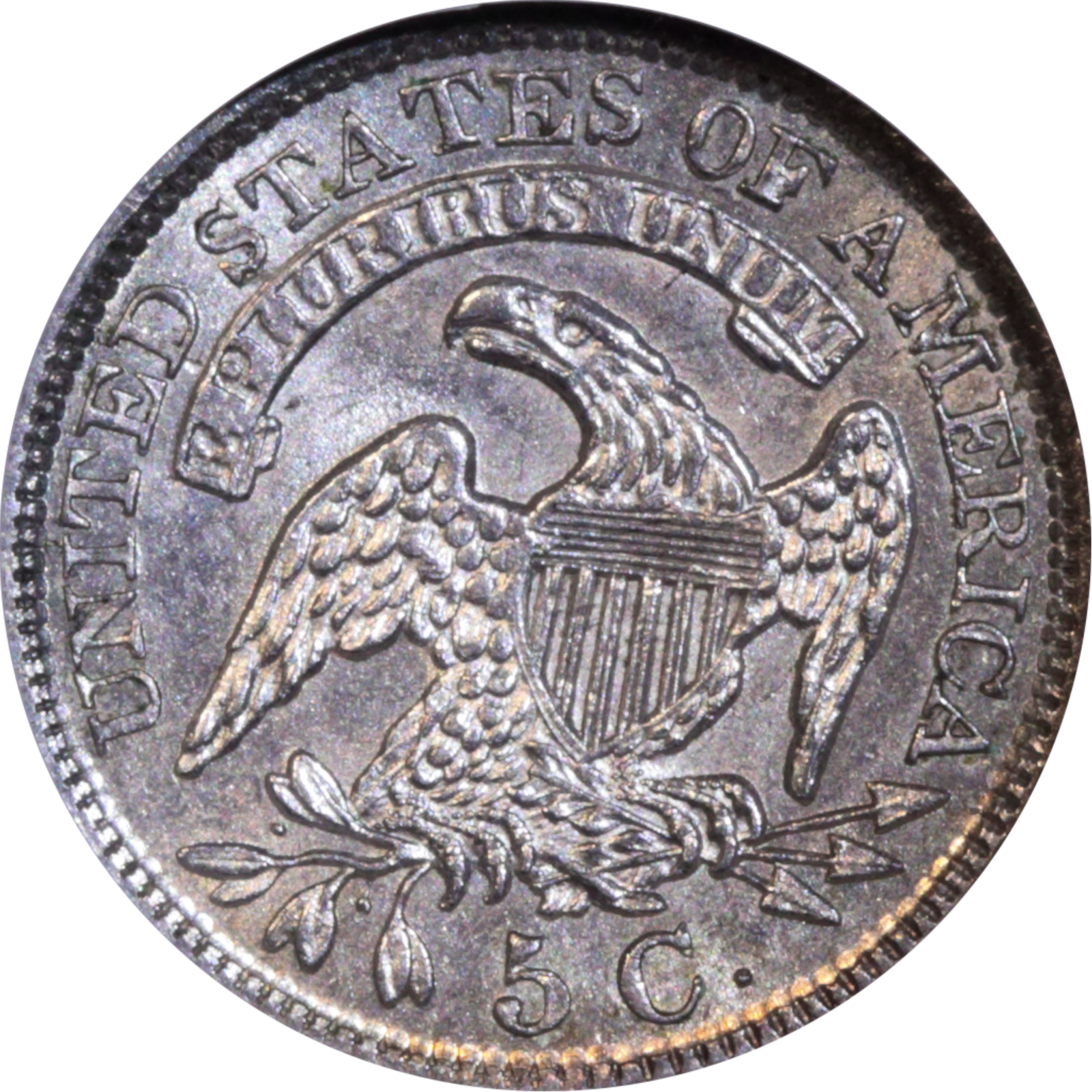 1830 LM-11 AU58 NGC Reverse