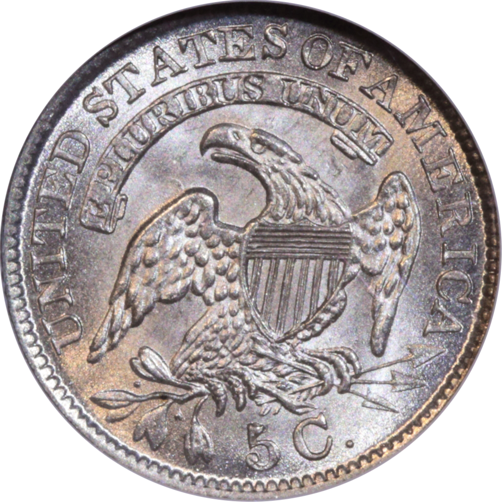1830 LM-12 MS64 NGC Reverse