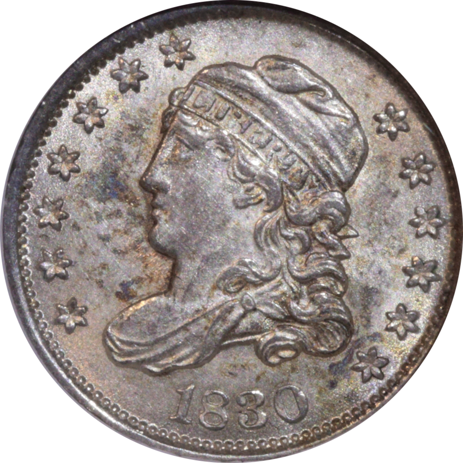 1830 LM-14 MS62 NGC Obverse