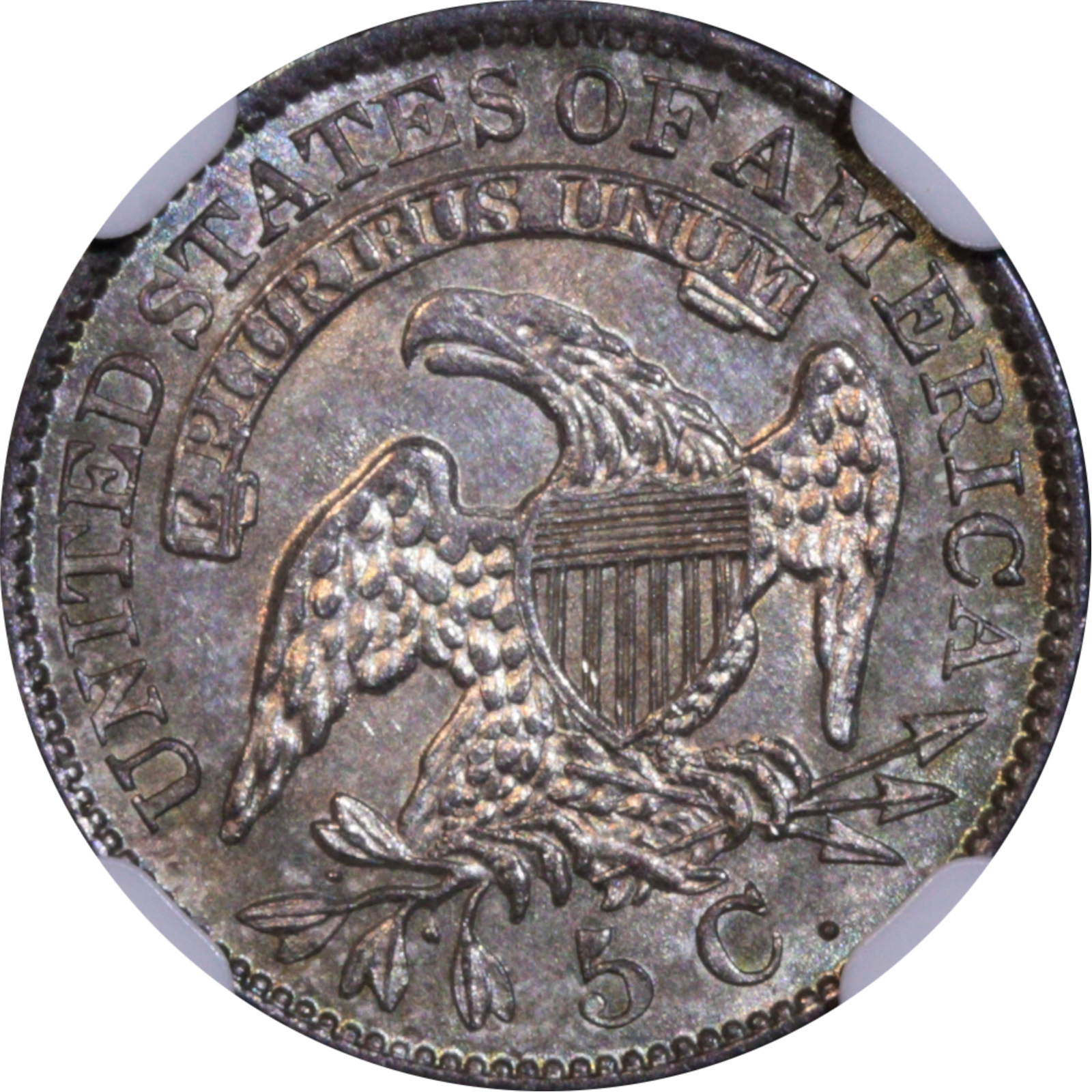 1830 LM-3 MS64 NGC Reverse