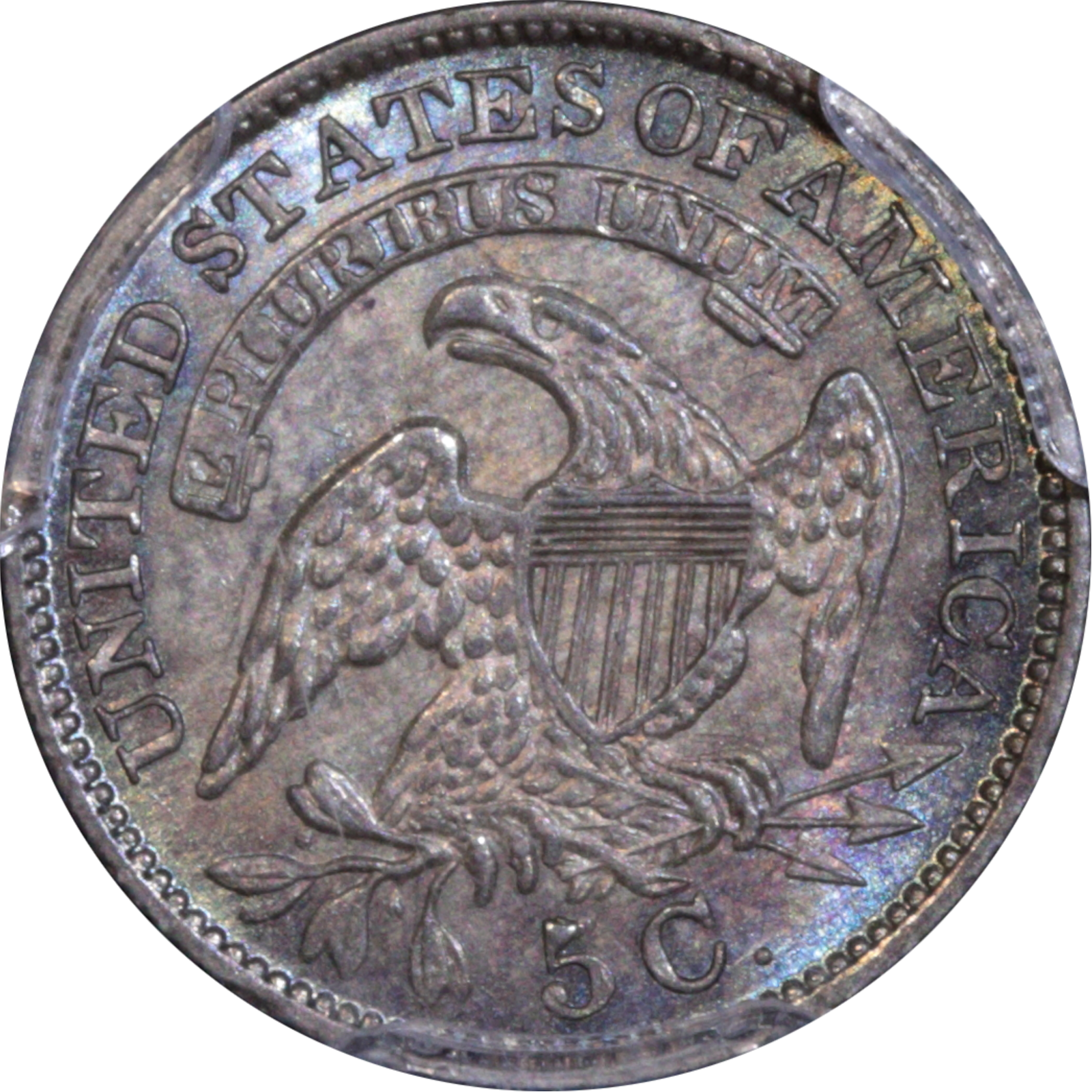 1830 LM-4.2 MS63 PCGS Reverse