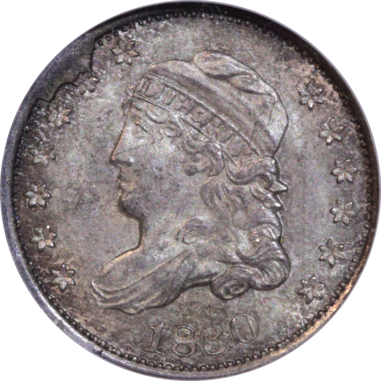 1830 LM-5 MS65 NGC Cud Obverse