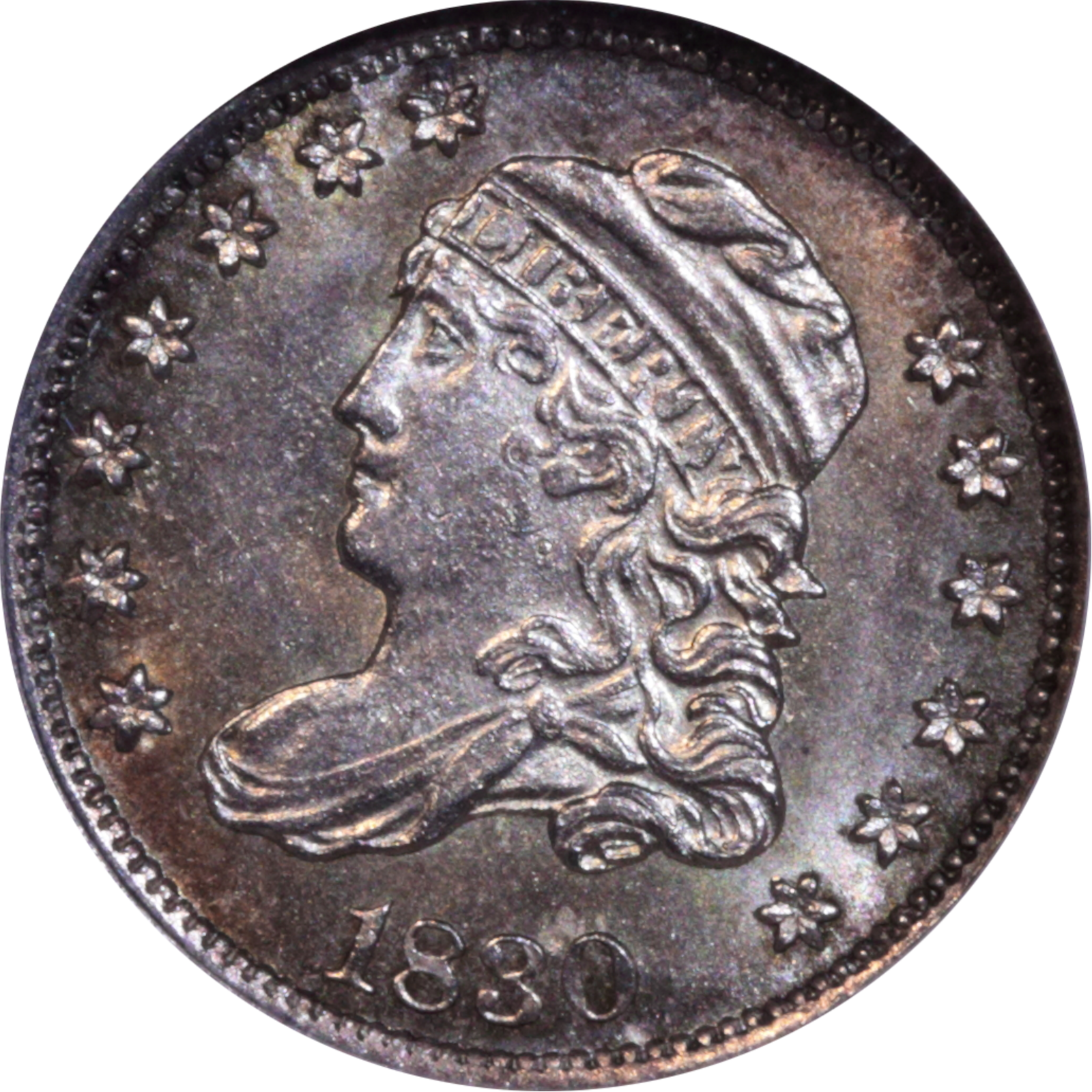 1830 LM-6 MS65 NGC Obverse