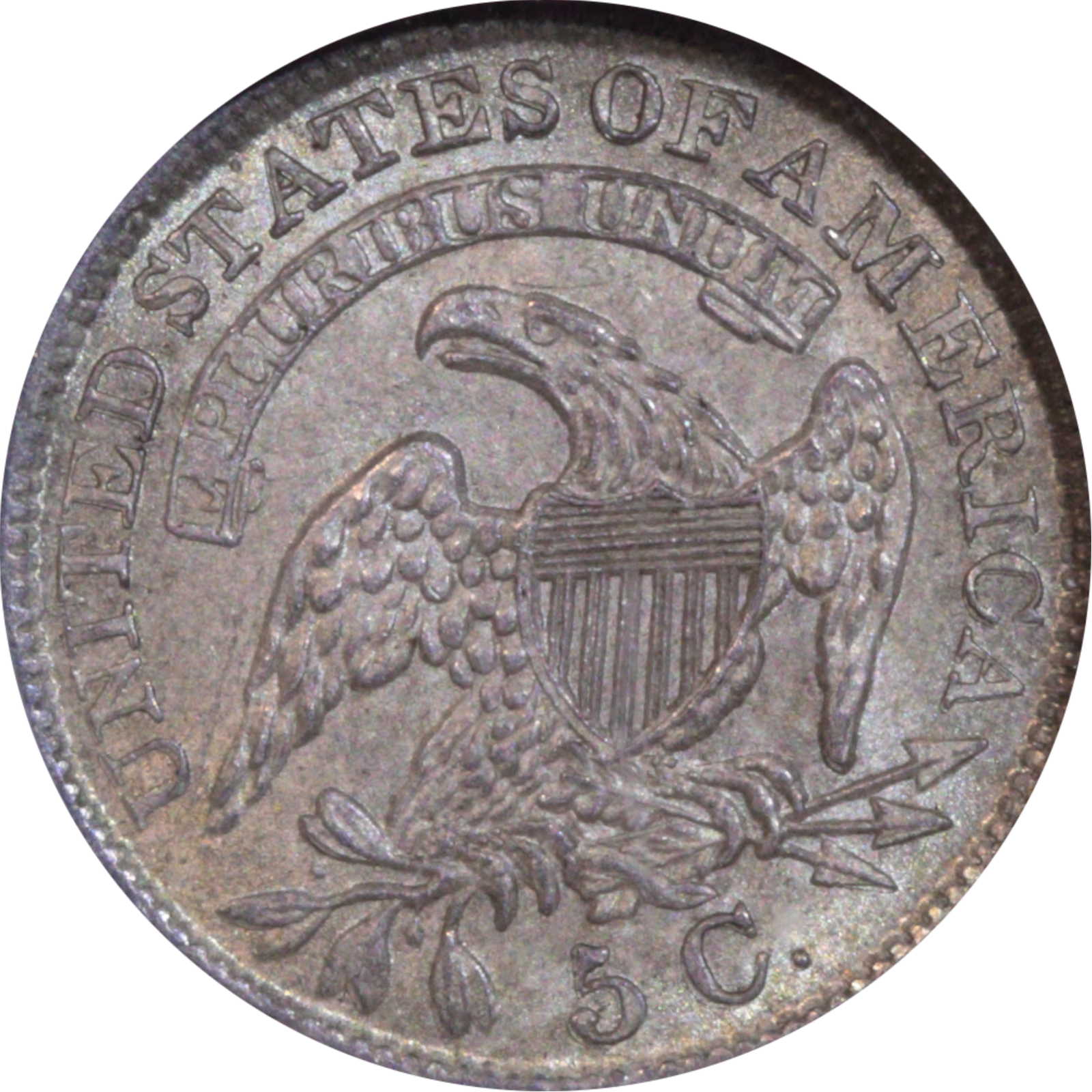 1830 LM-7 MS63 NGC Reverse