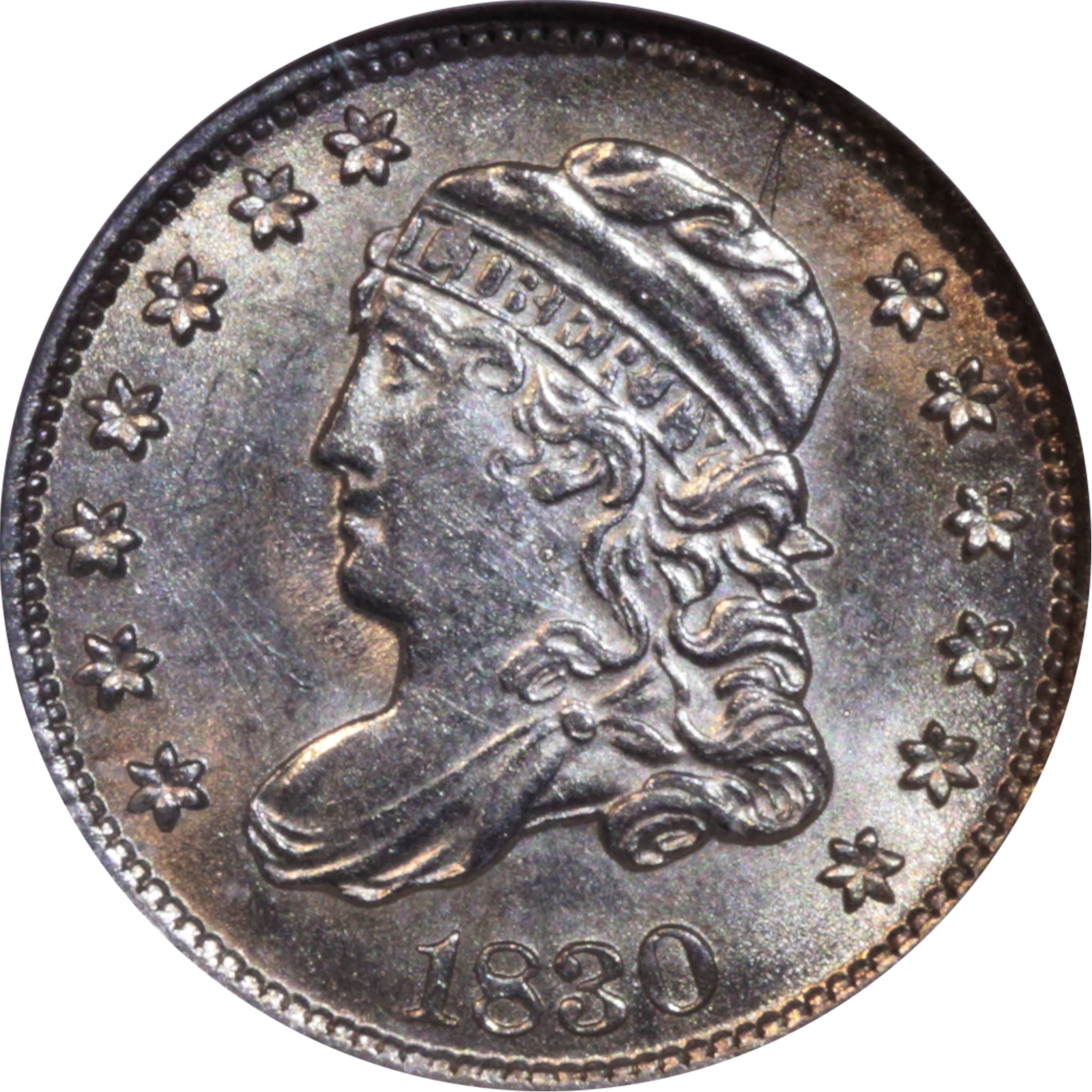 1830 LM-8 MS61 NGC Obverse