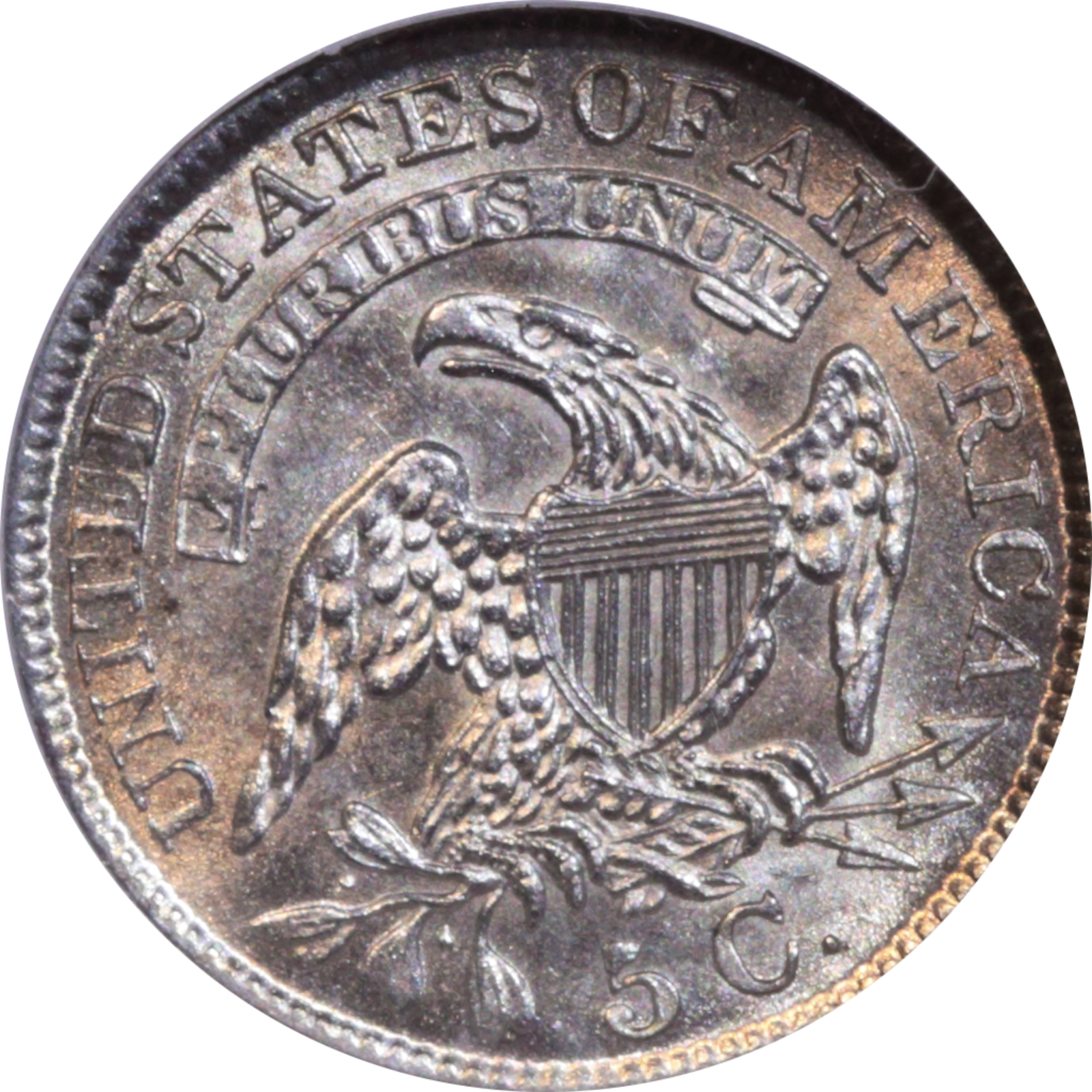 1830 LM-8 MS61 NGC Reverse