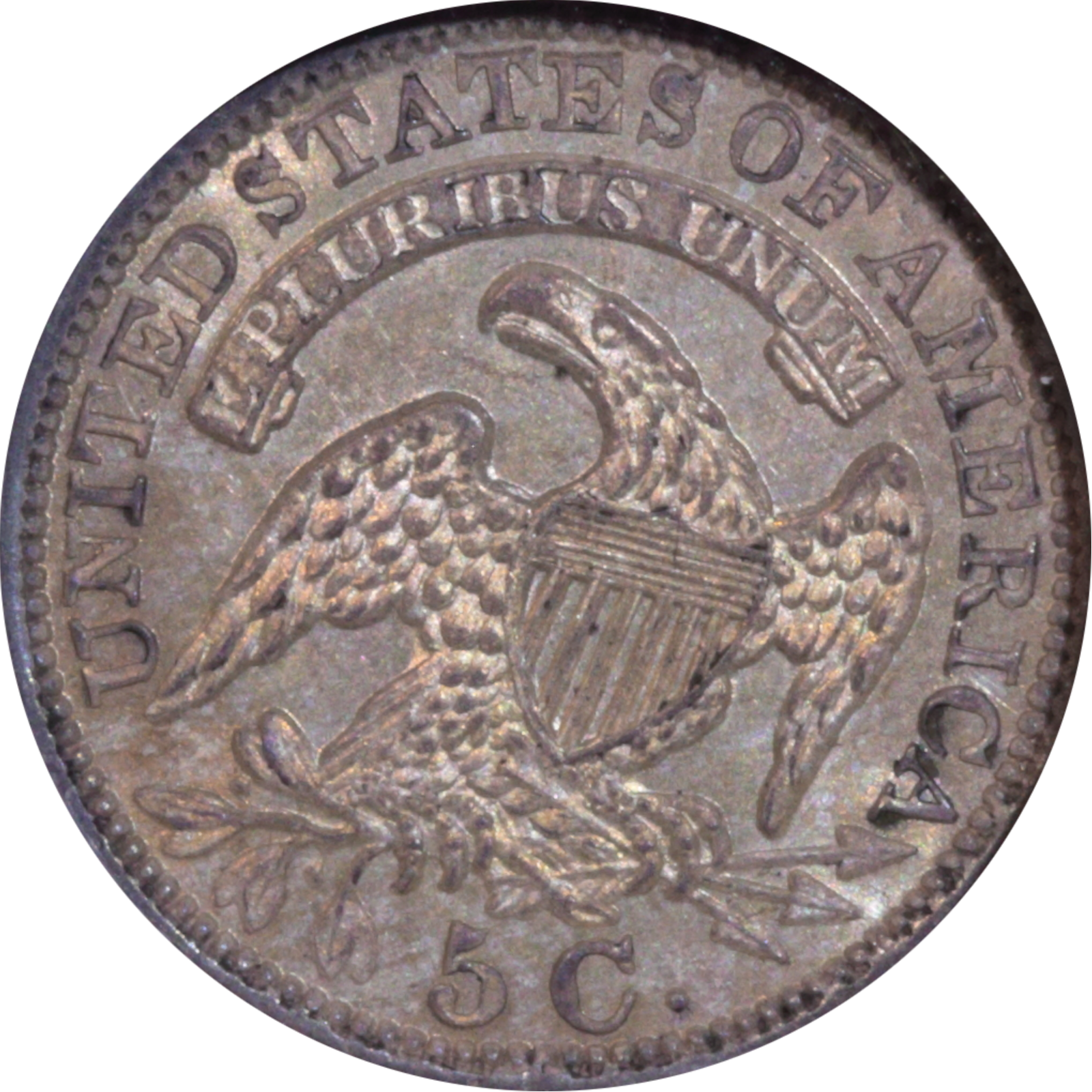 1830 LM-9.1 MS64 NGC Reverse