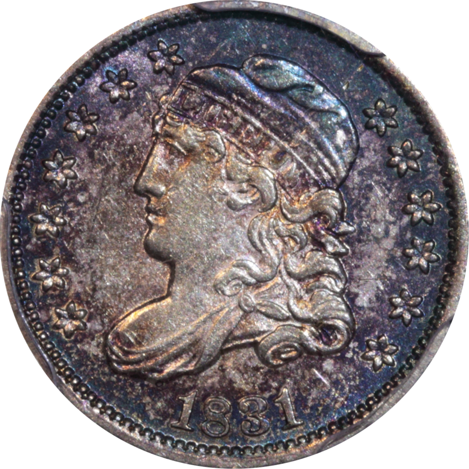 1831 LM-1.3 AU55 PCGS Early State Obverse